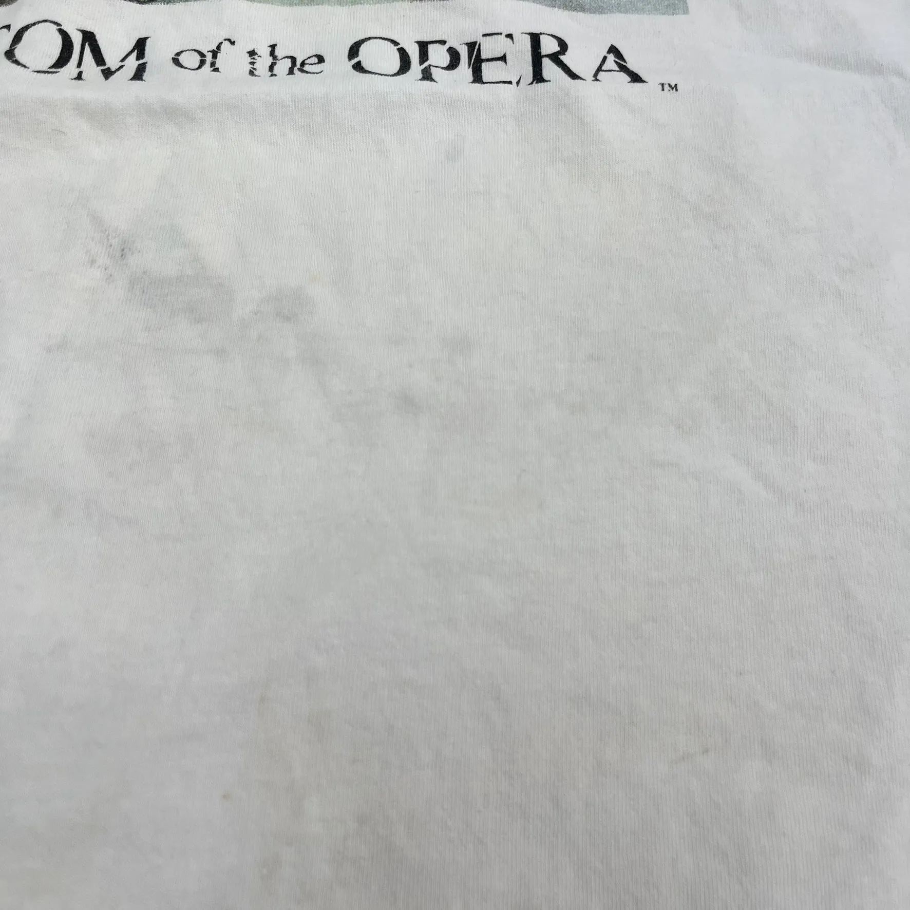 F- Vintage The Phantom Of The Opera Graphic Single Stitch Tee sold by HG Vintage product image thumbnail 5