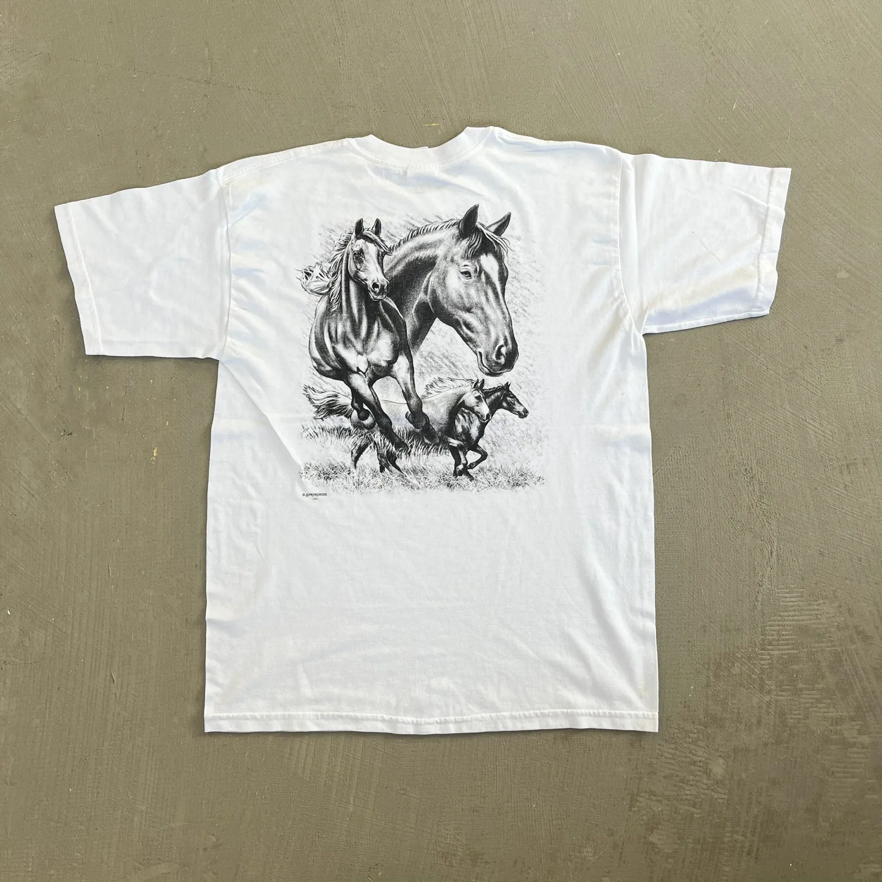 F- Vintage Only Finest Men Become Cowboy Graphic Tee sold by HG Vintage product image thumbnail 3