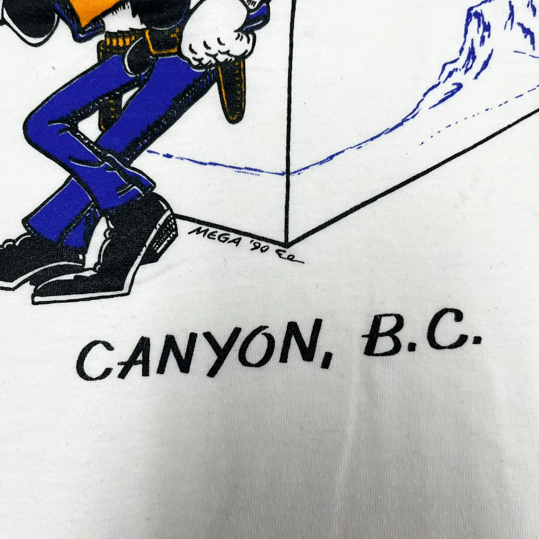 F- Vintage '90 Canyon BC 6-Pack Of Beer Graphic Tee sold by HG Vintage product image thumbnail 3