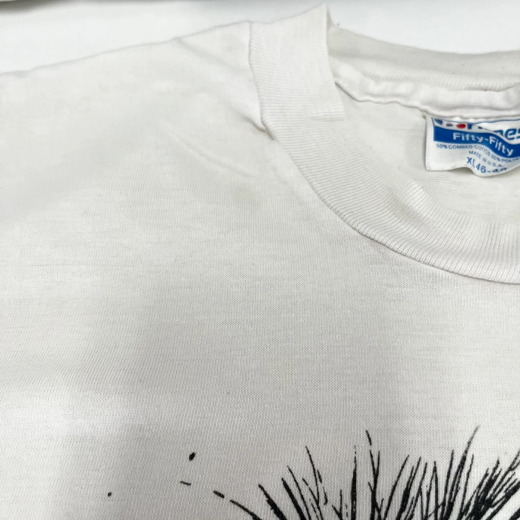 F- Vintage '86 Sold My Soul To Rock N' Roll Graphic Single Stitch Tee sold by HG Vintage product image thumbnail 5