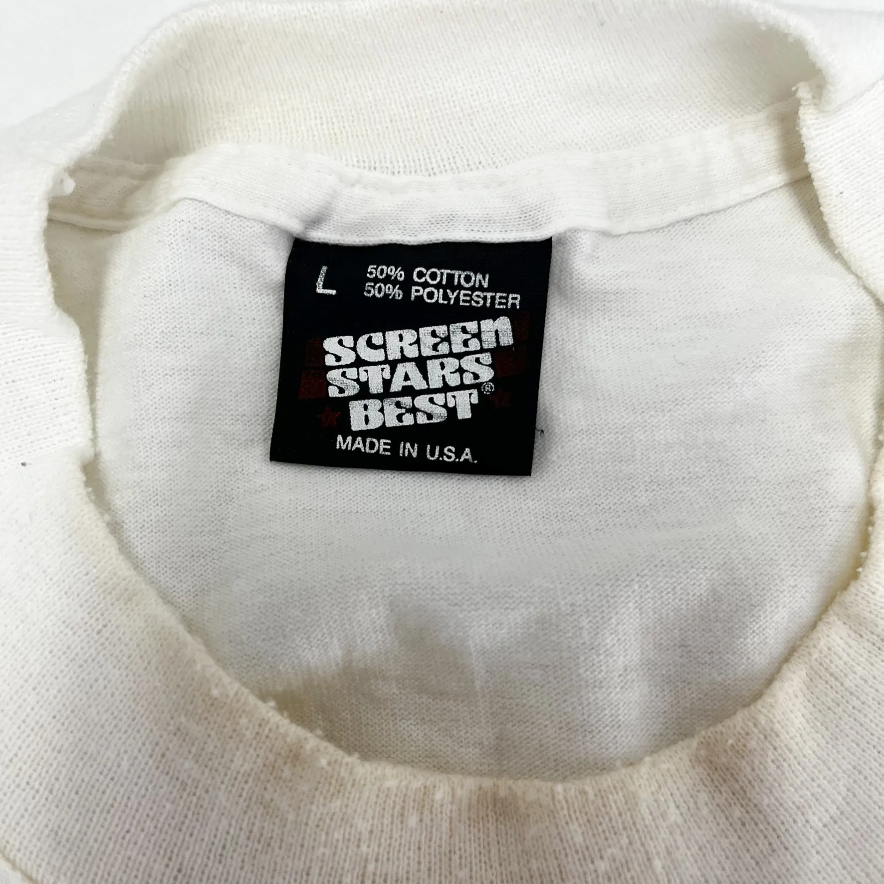 F- Vintage Operation Desert Storm Support Our Troop Graphic Single Stitch Tee sold by HG Vintage product image thumbnail 3