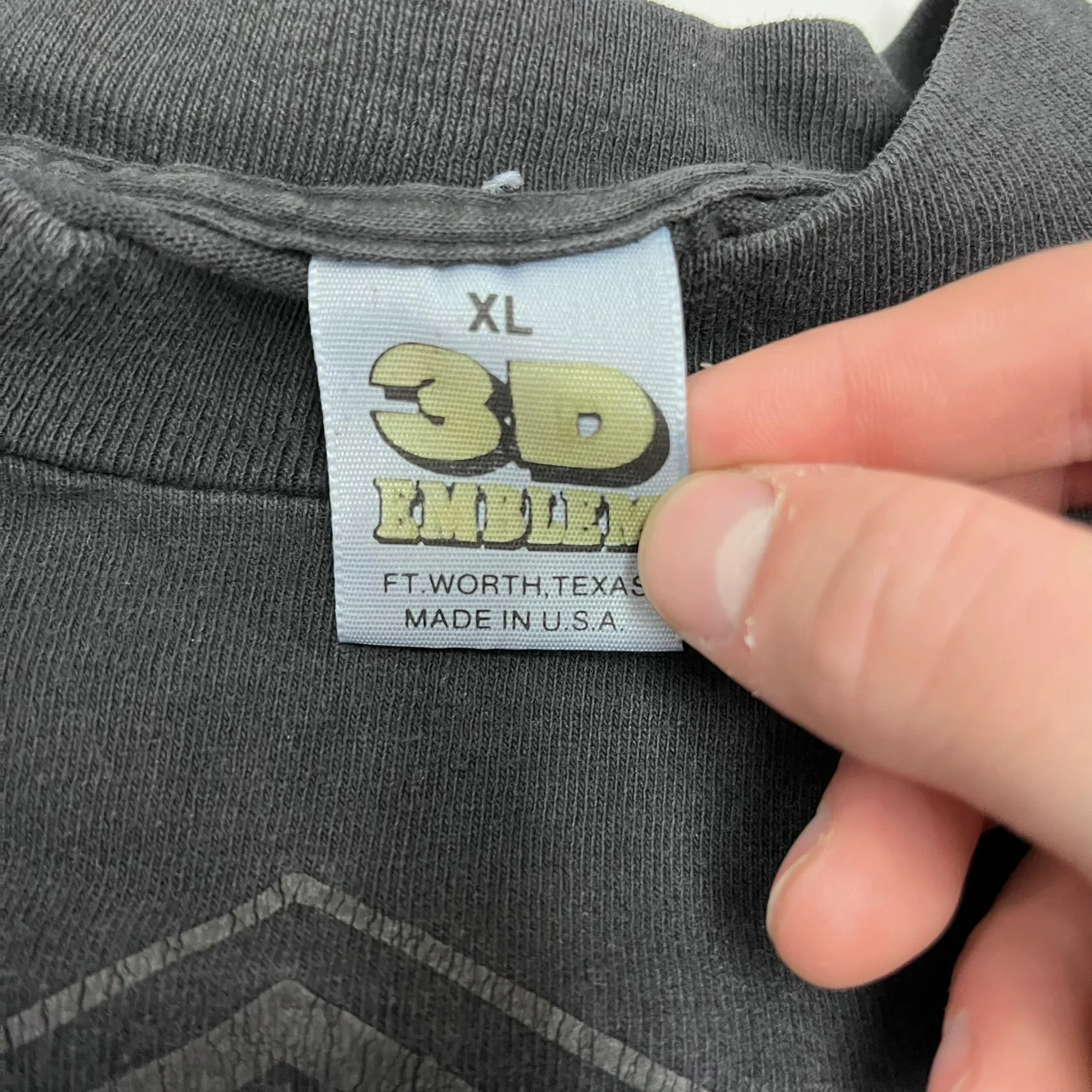 F- Vintage 1990 3D Emblem Harley Davidson Logo Single Stitch Tee sold by HG Vintage product image thumbnail 3