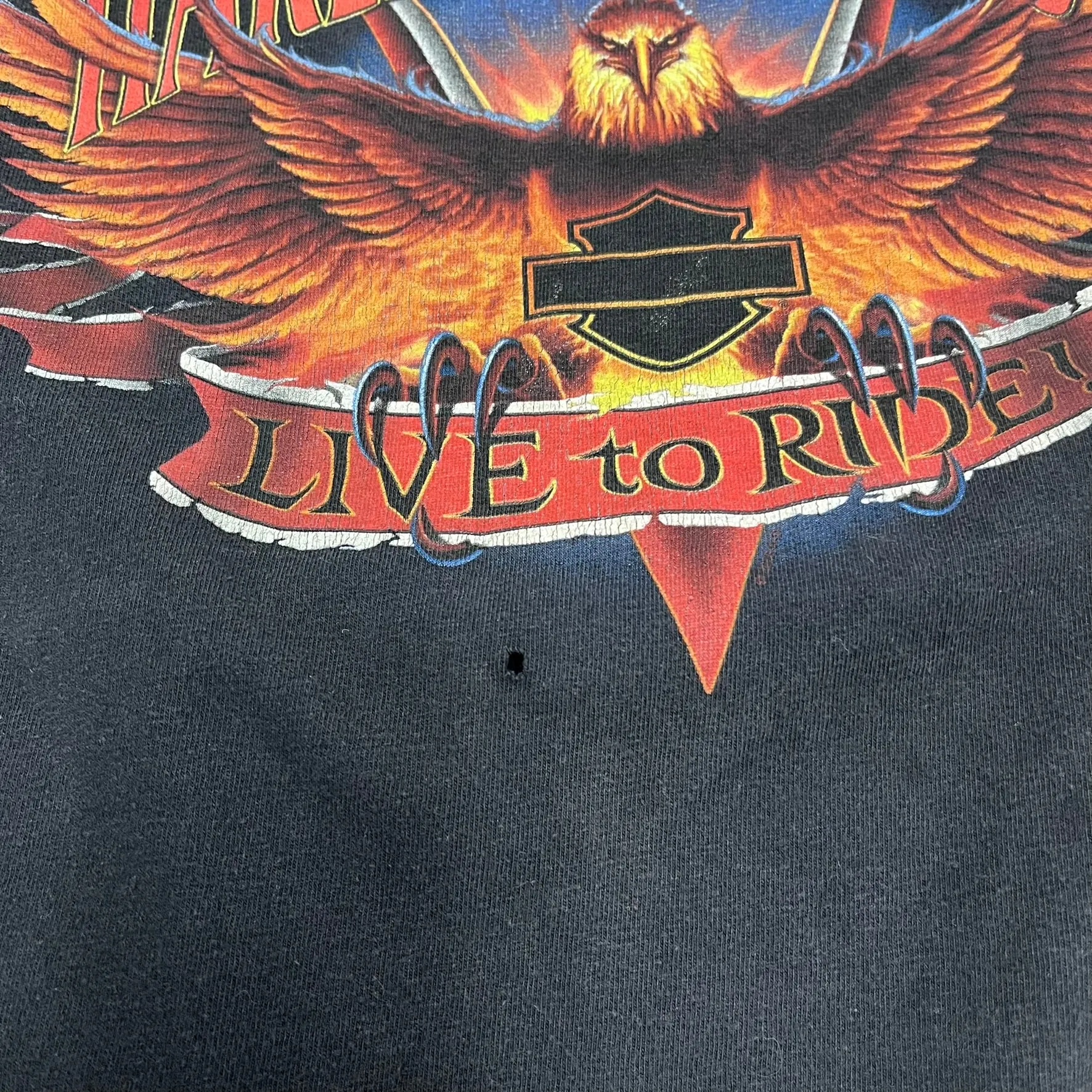 F- Vintage Harley Davidson Orlando Florida Graphic Tee sold by HG Vintage product image thumbnail 5