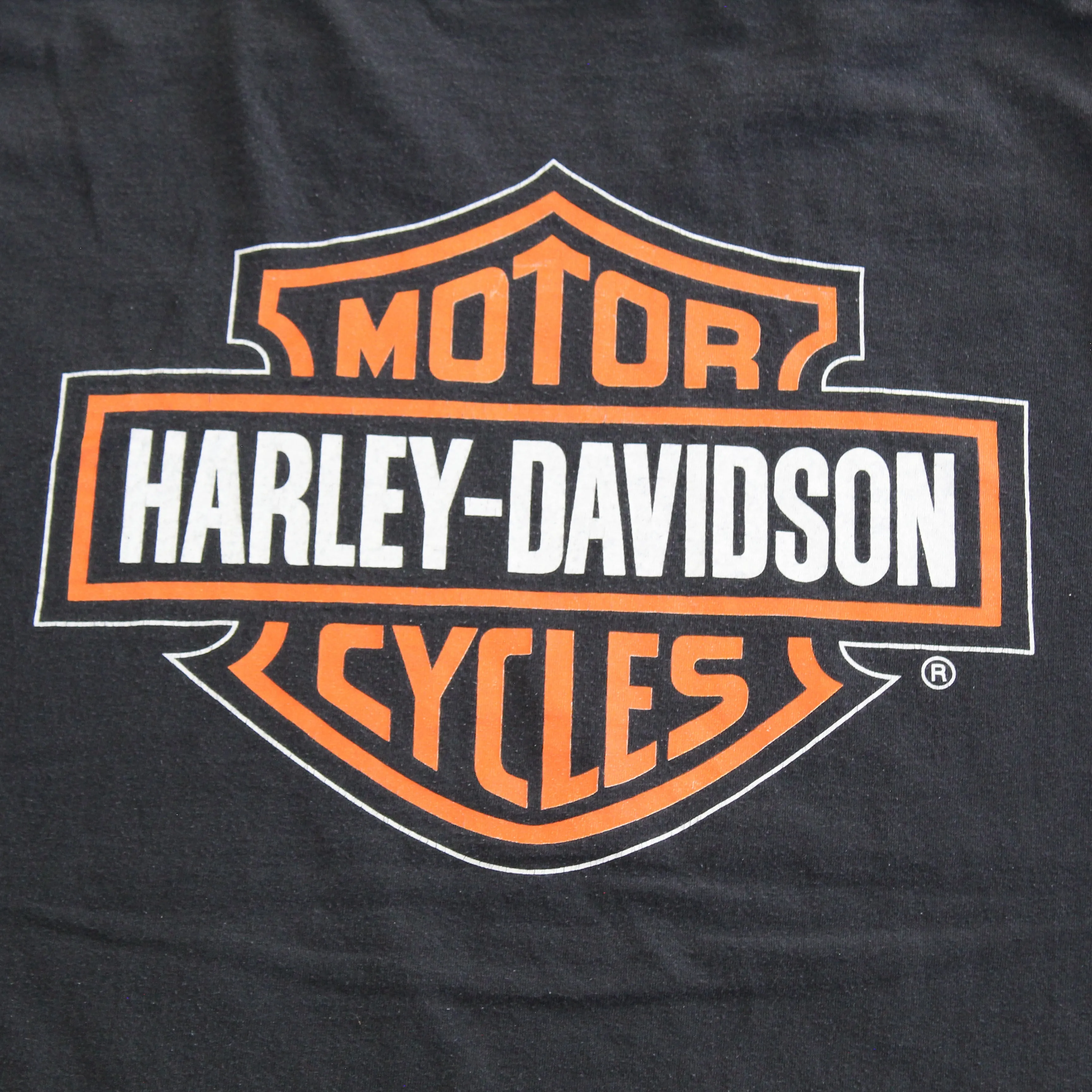 F- Vintage 1996 Harley Davidson A Legend Carved Stone Single Stitch Tee sold by HG Vintage product image thumbnail 4