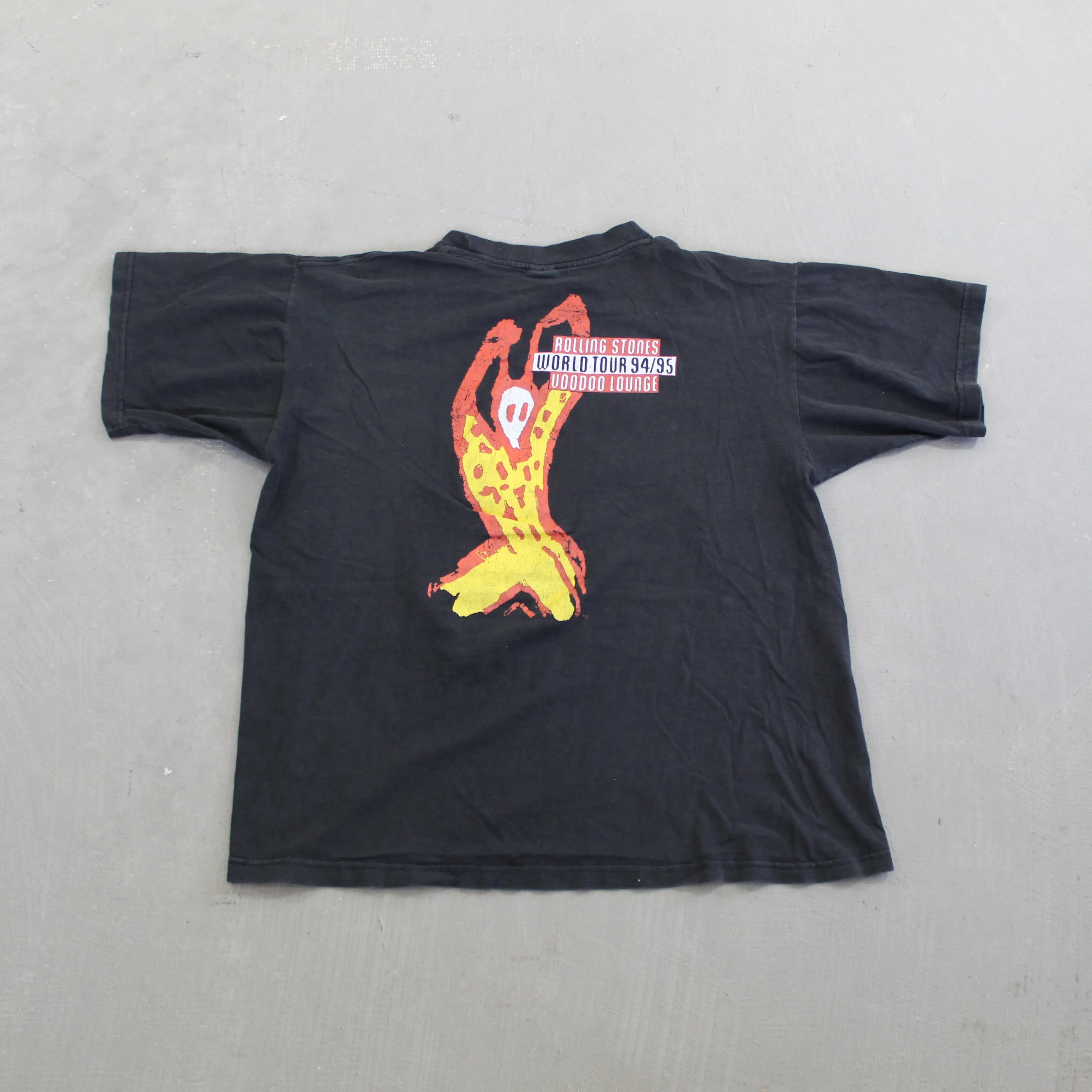 F- Vintage 1994 The Rolling Stones Voodoo Lounge Picture Tee sold by HG Vintage product image thumbnail 3