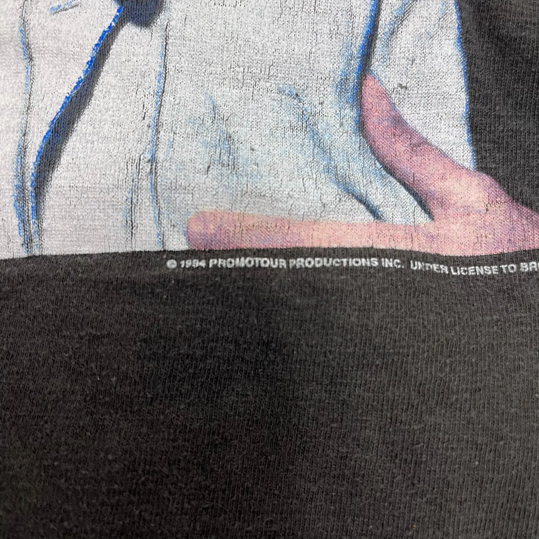 F- Vintage 1994 The Rolling Stones Voodoo Lounge Picture Tee sold by HG Vintage product image thumbnail 5