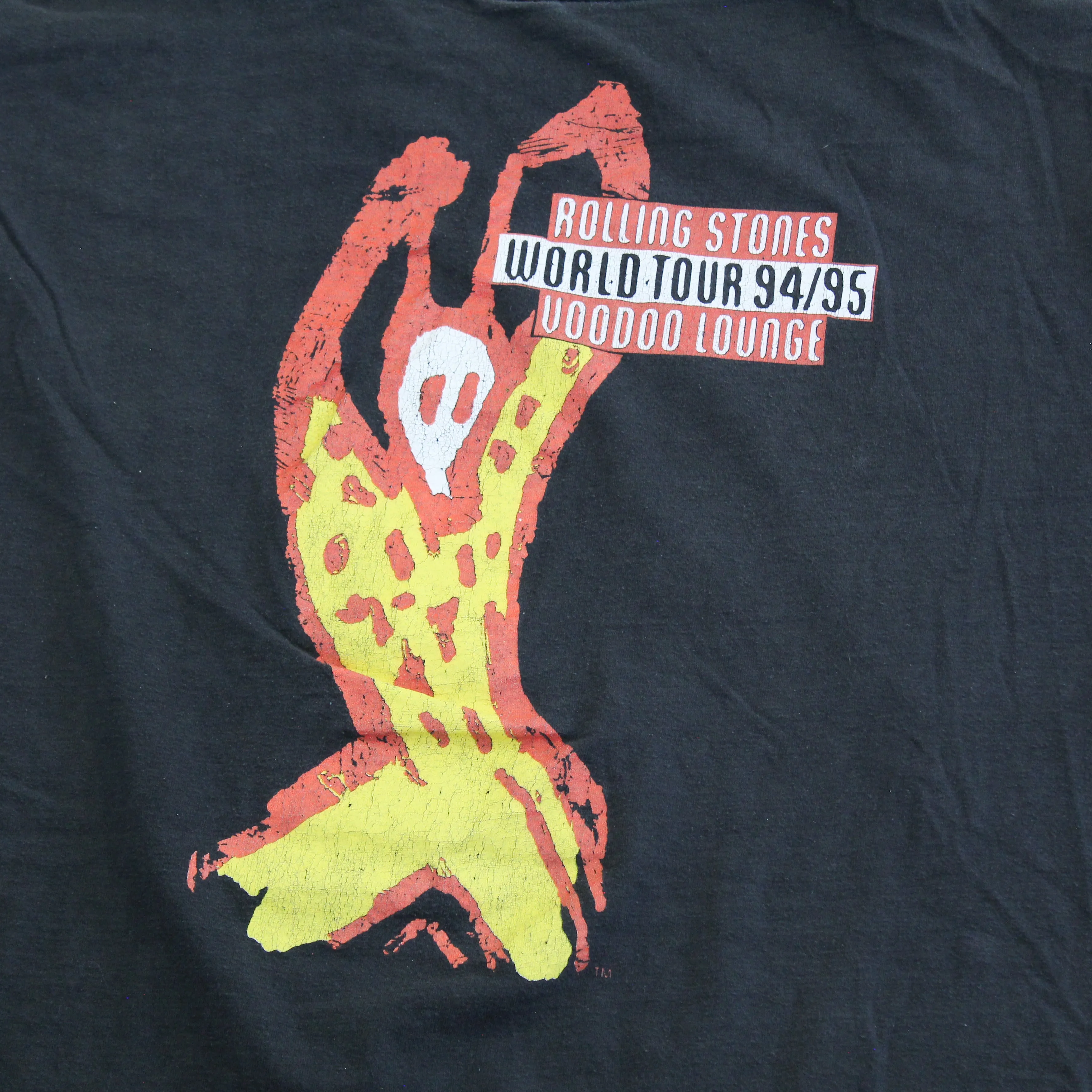 F- Vintage 1994 The Rolling Stones Voodoo Lounge Picture Tee sold by HG Vintage product image thumbnail 4