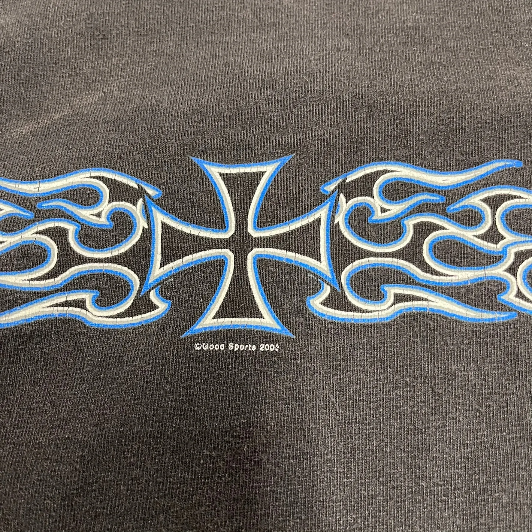 F- Vintage 2003 American Motorcycle Iron Long Sleeve Tee sold by HG Vintage product image thumbnail 5