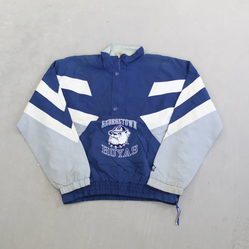 F- Vintage Georgetown Hoyas Starter Anorak Windbreaker sold by HG Vintage