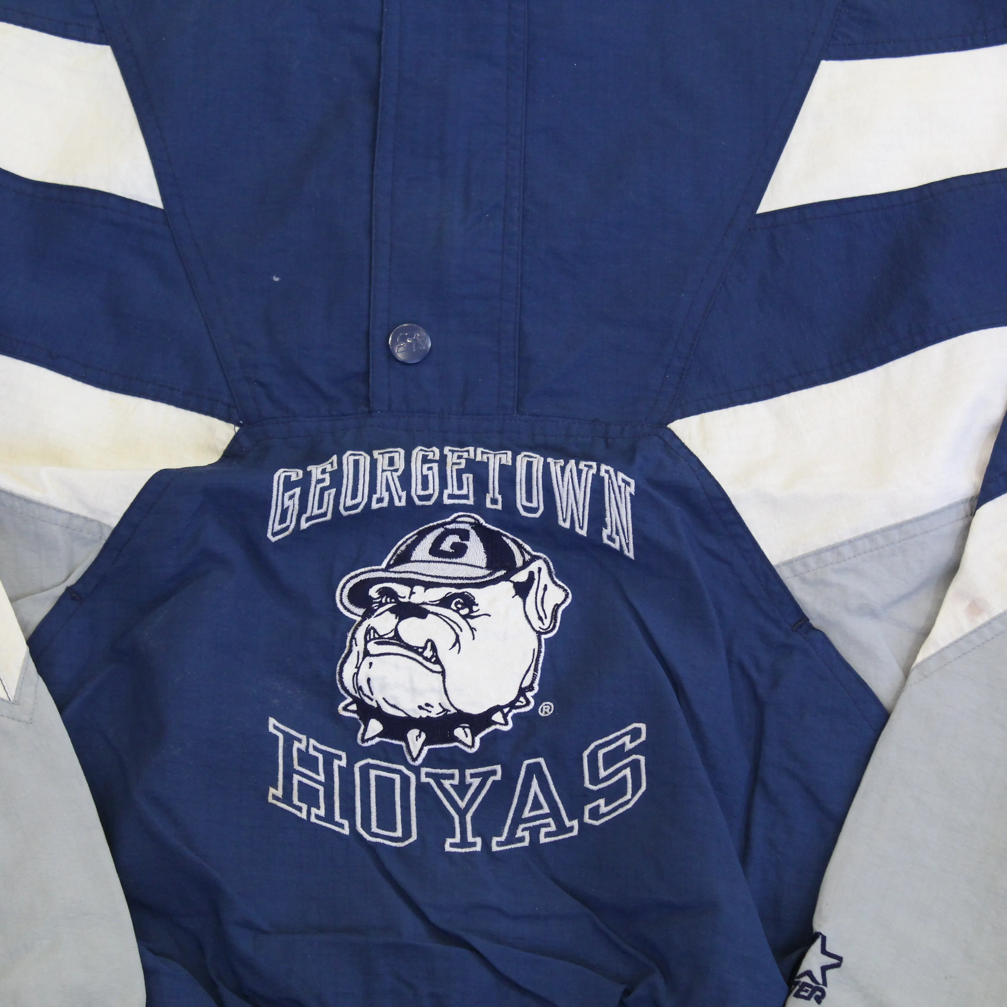 F- Vintage Georgetown Hoyas Starter Anorak Windbreaker sold by HG Vintage product image thumbnail 2