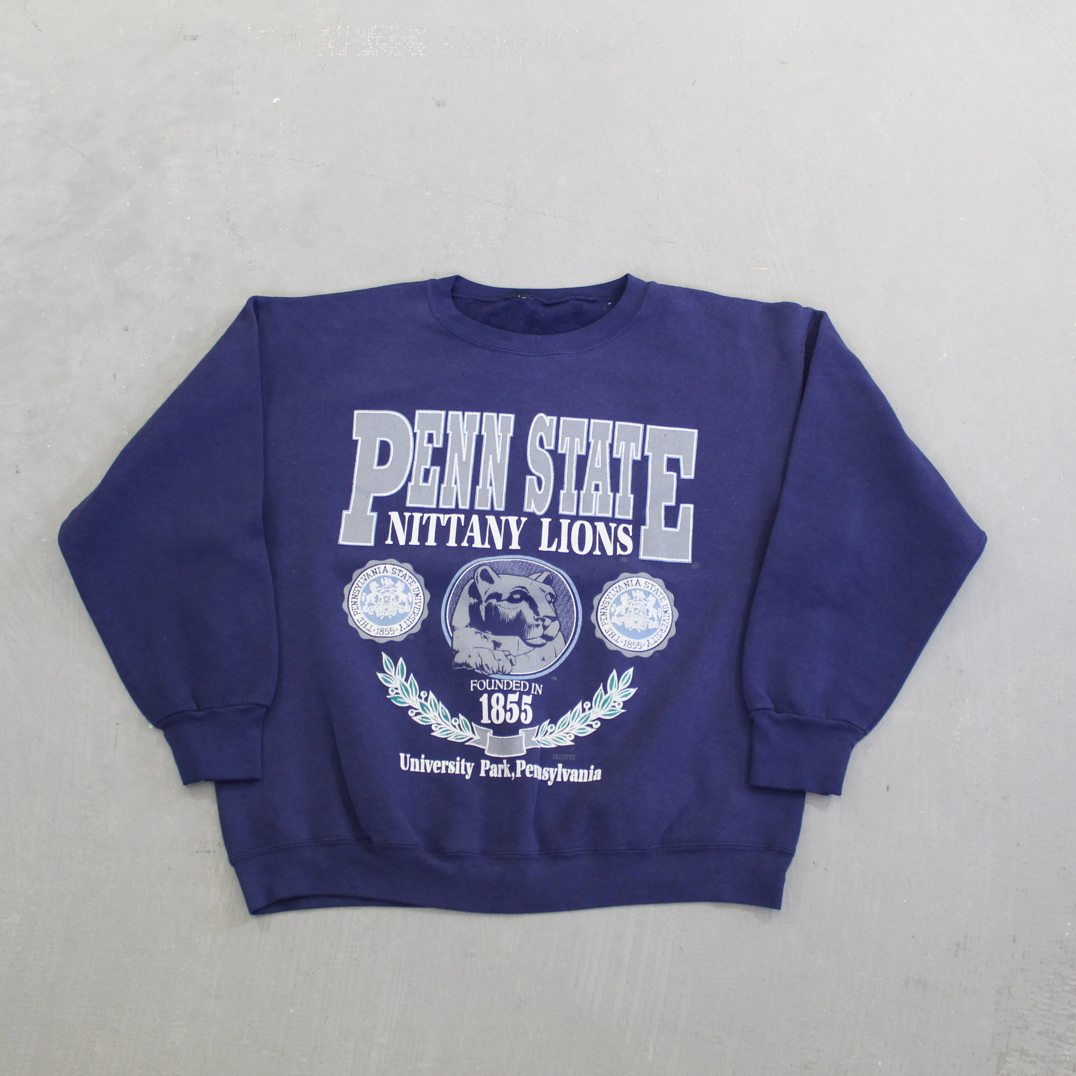 F- Vintage Penn State Nittany Lions Graphic Text & Logo Crewneck sold by HG Vintage