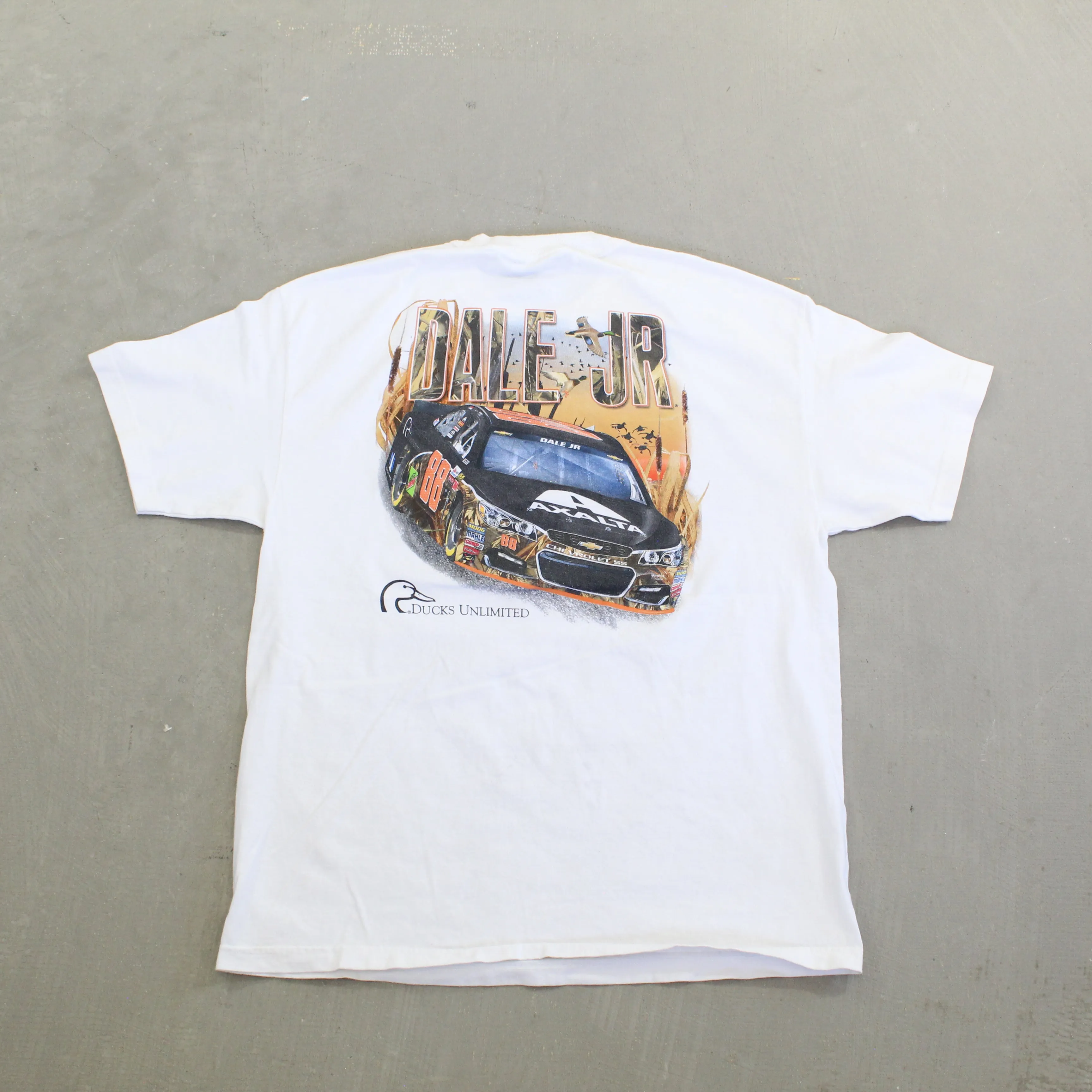F- Nascar Dale Earnhardt Jr Camo Car & Ducks Tee sold by HG Vintage product image thumbnail 3