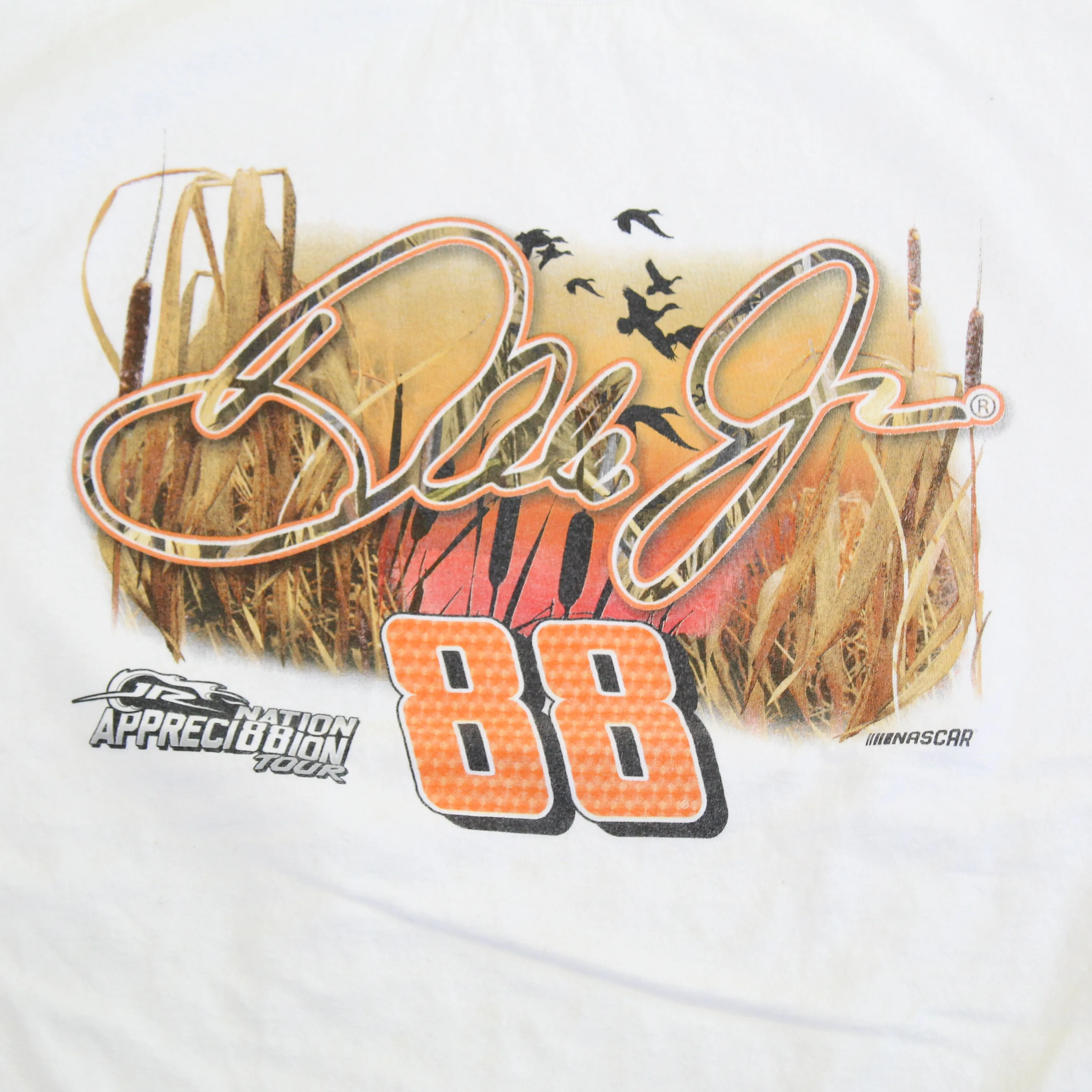 F- Nascar Dale Earnhardt Jr Camo Car & Ducks Tee sold by HG Vintage product image thumbnail 2