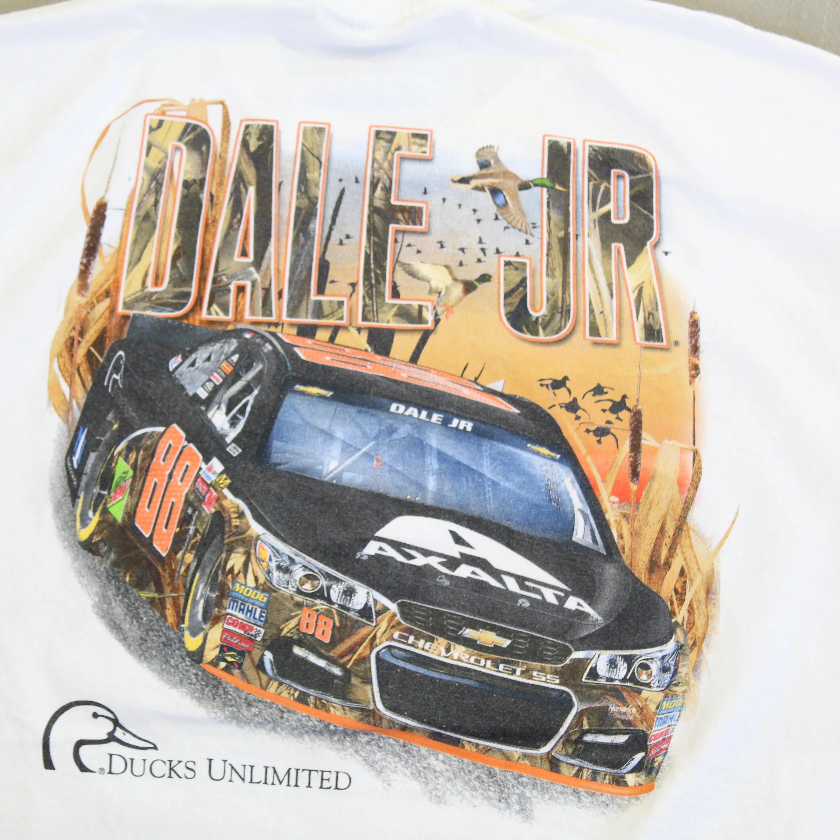 F- Nascar Dale Earnhardt Jr Camo Car & Ducks Tee sold by HG Vintage product image thumbnail 4