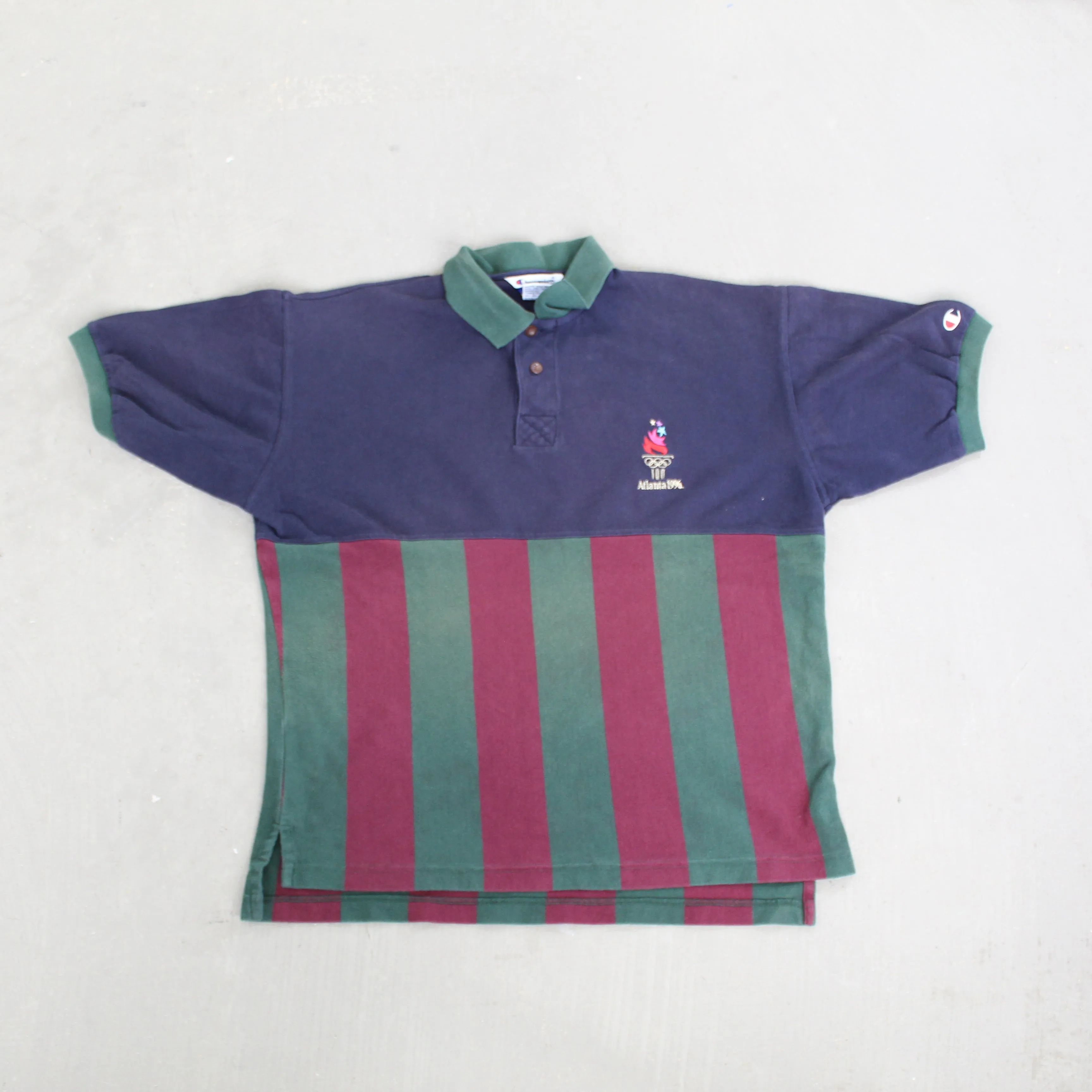 F- Vintage 1996 Atlanta Olympic Games Champion Short Sleeve Polo sold by HG Vintage