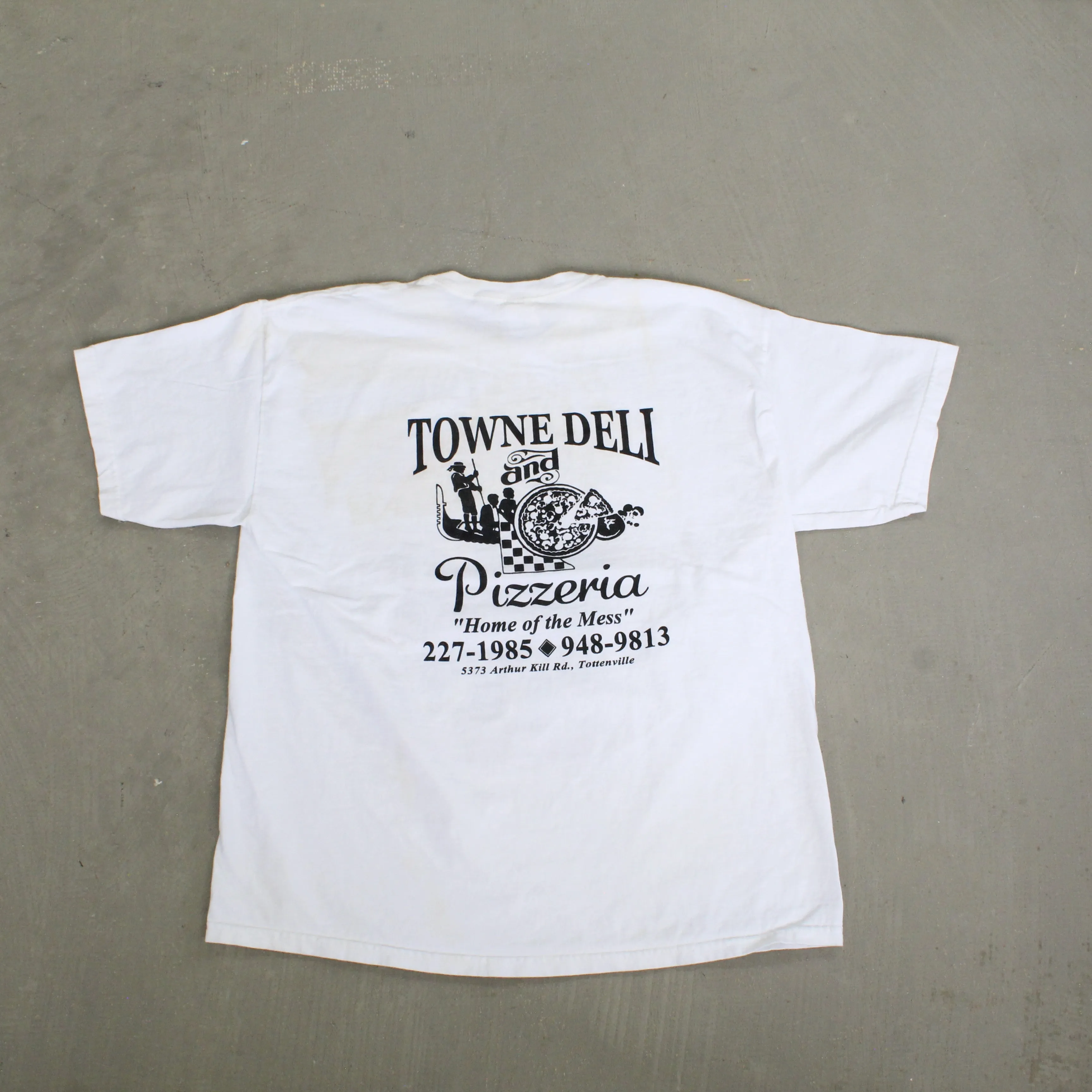 F- 2012 NFL Super Bowl 46 Patriots Vs Giants Promo Tee sold by HG Vintage product image thumbnail 3