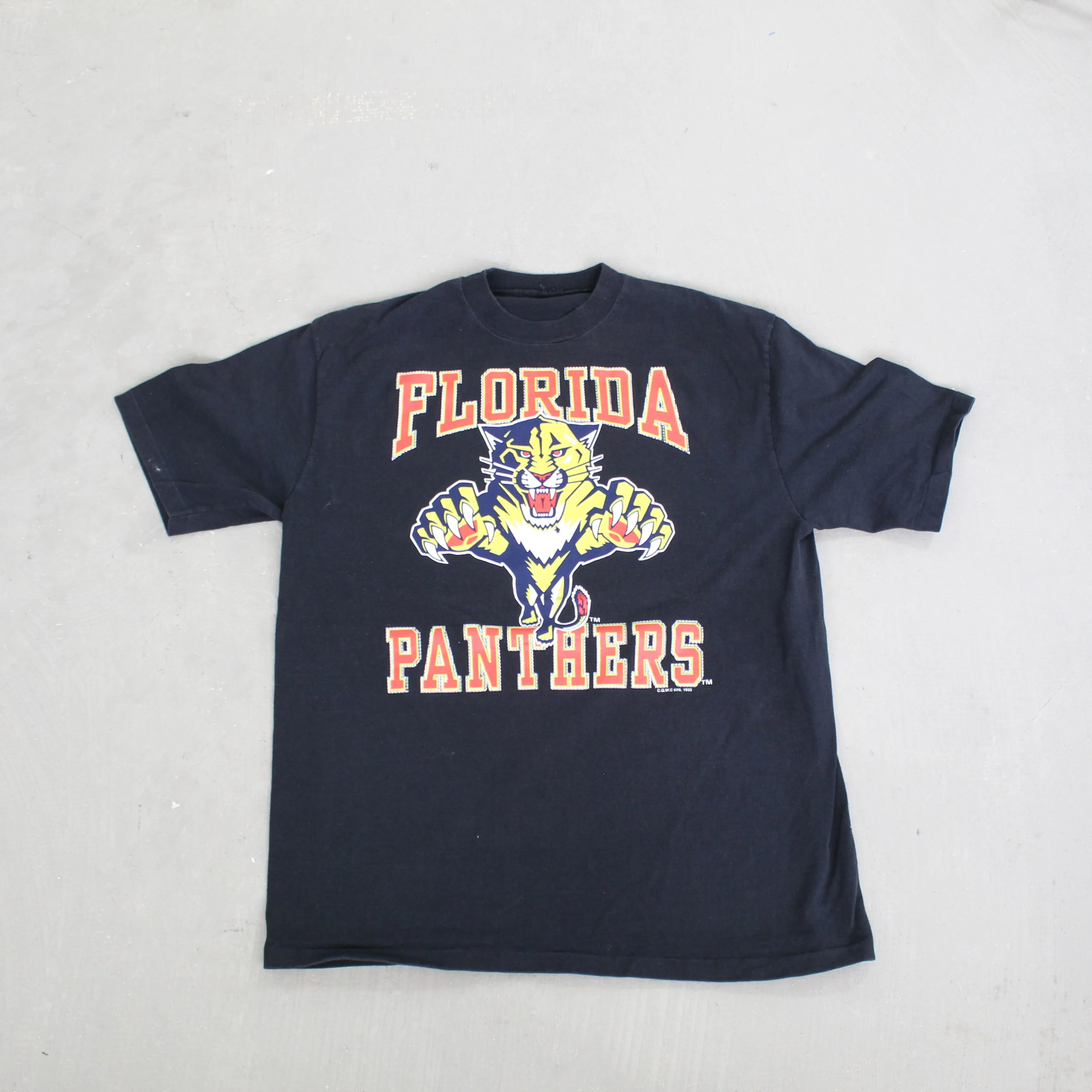 F- Vintage Florida Panthers NHL Logo Single Stitch Tee sold by HG Vintage