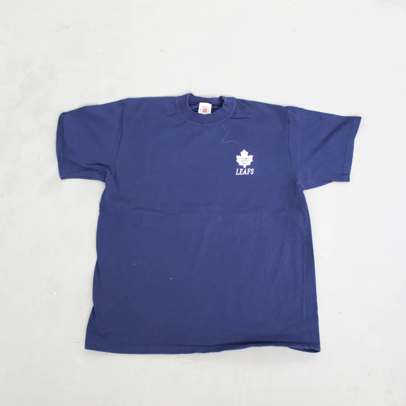 F- Vintage Toronto Maple Leafs NHL Embroidered Tee sold by HG Vintage