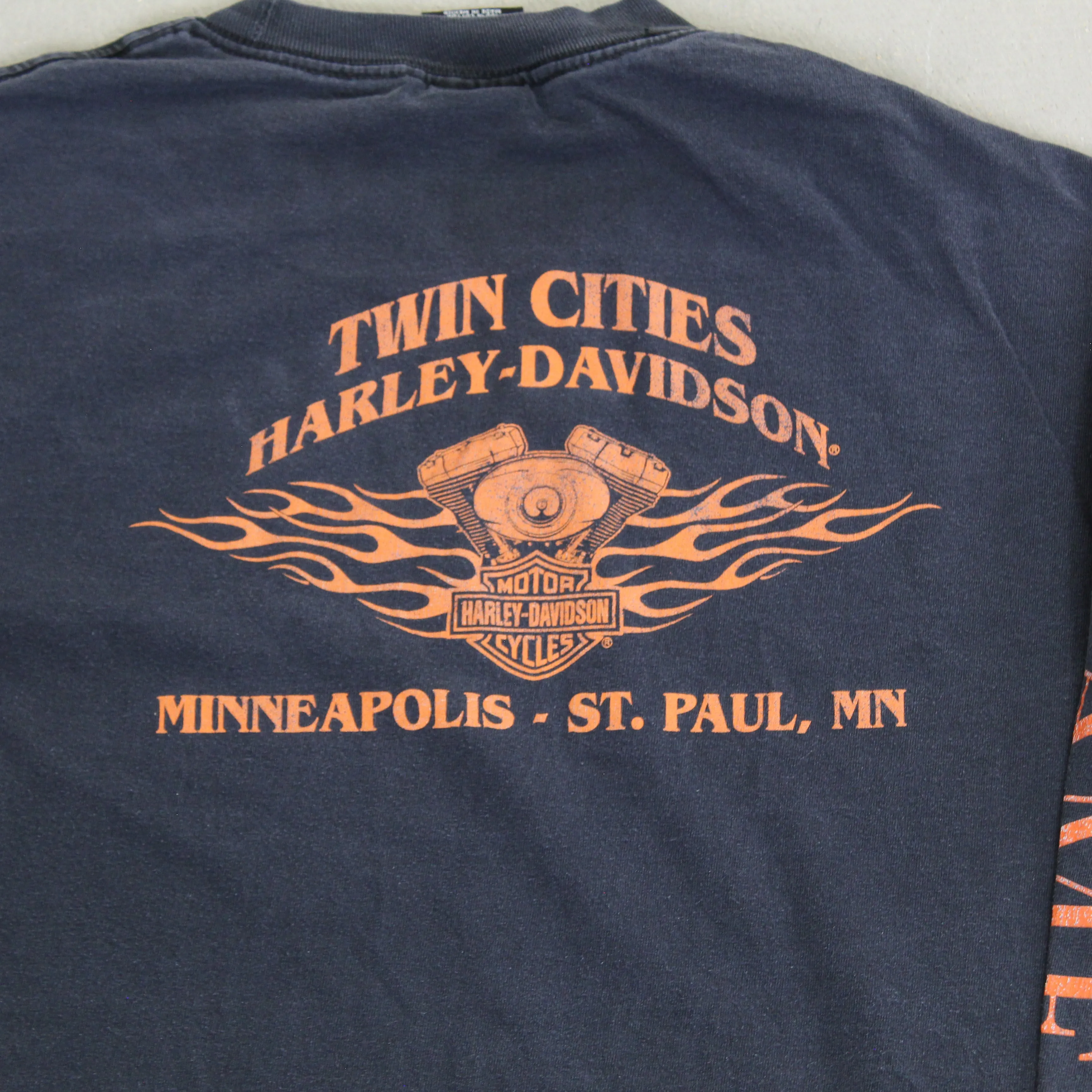 F- 2011 Harley Davidson Minneapolis Twin Cities Long Sleeve Tee sold by HG Vintage product image thumbnail 4
