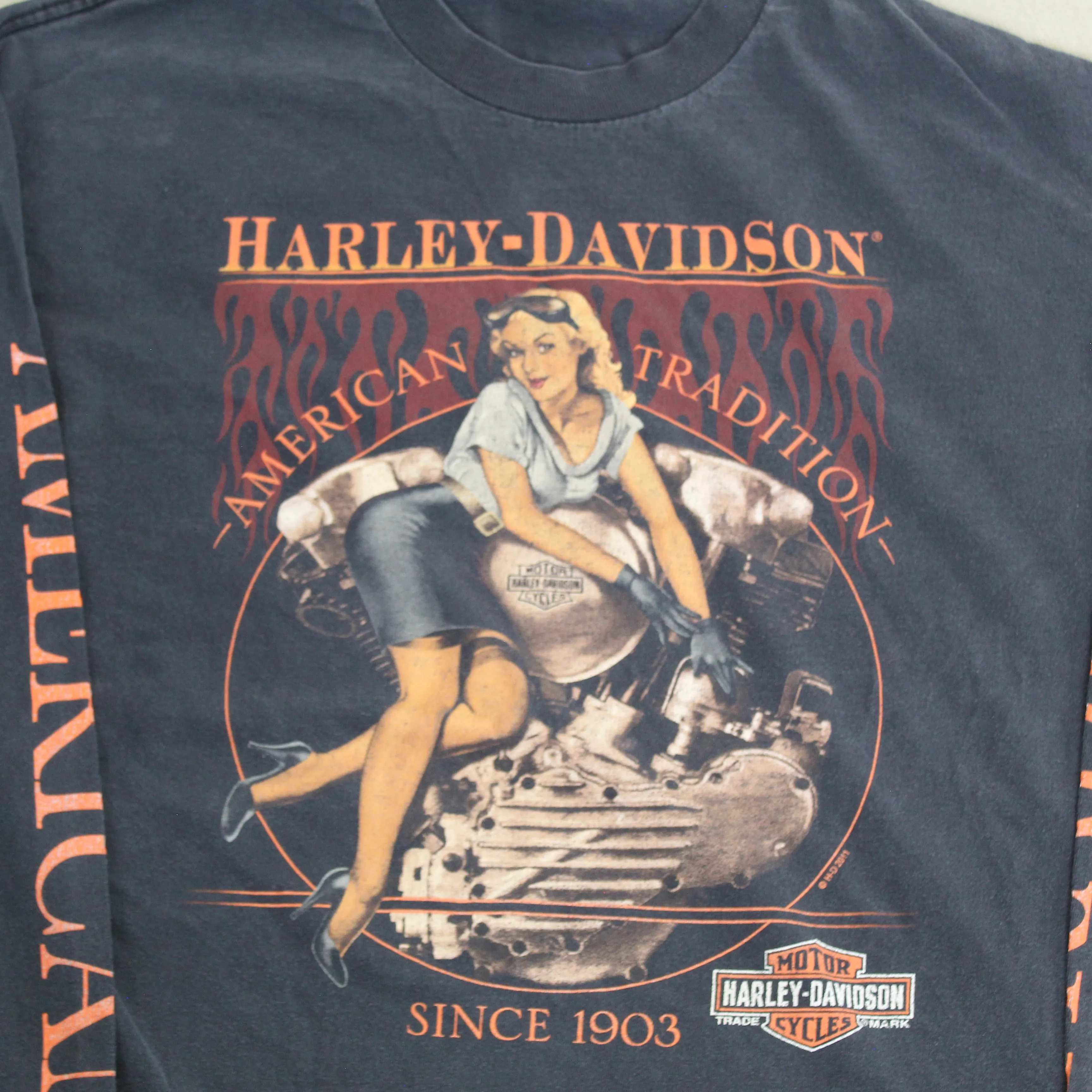 F- 2011 Harley Davidson Minneapolis Twin Cities Long Sleeve Tee sold by HG Vintage product image thumbnail 2