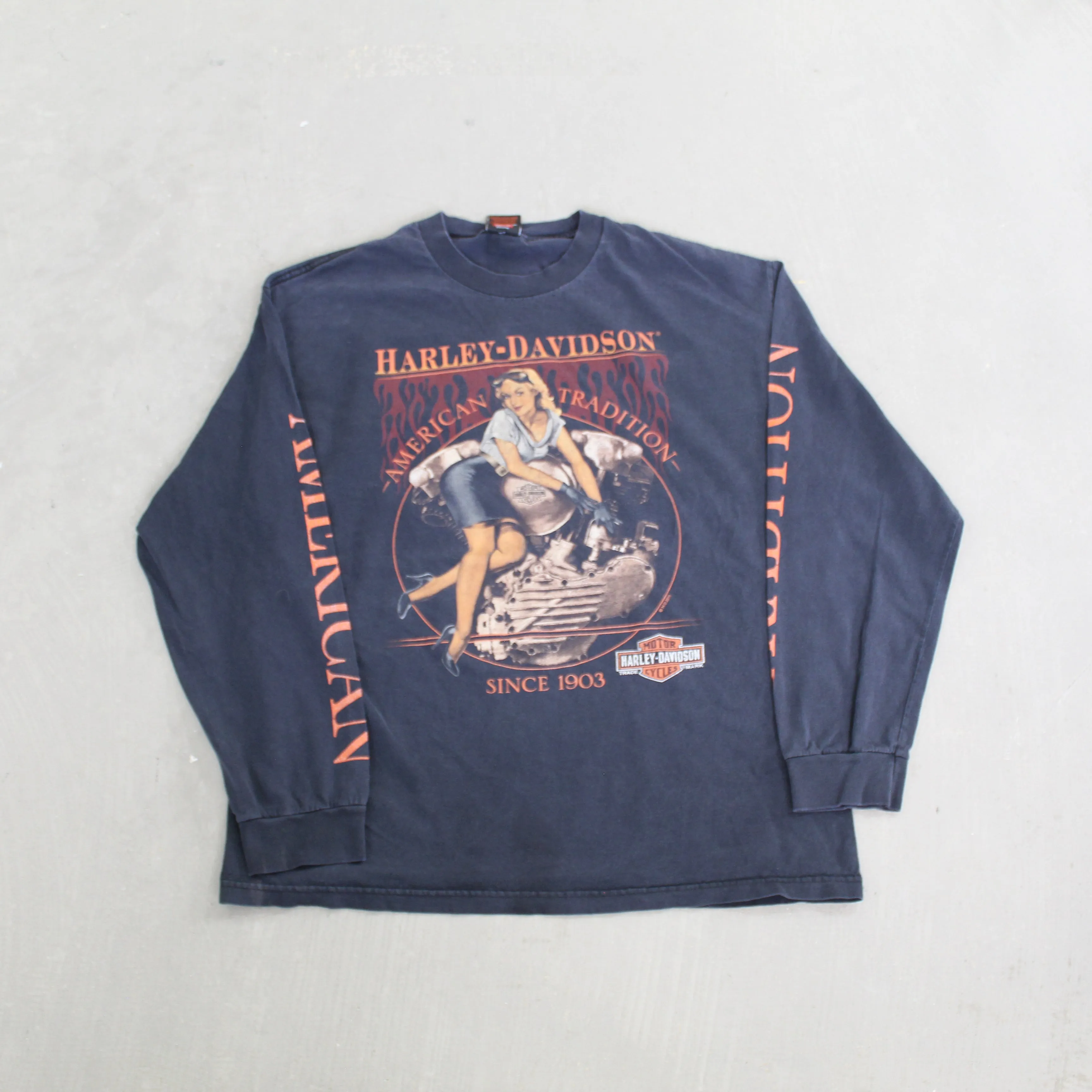 F- 2011 Harley Davidson Minneapolis Twin Cities Long Sleeve Tee sold by HG Vintage