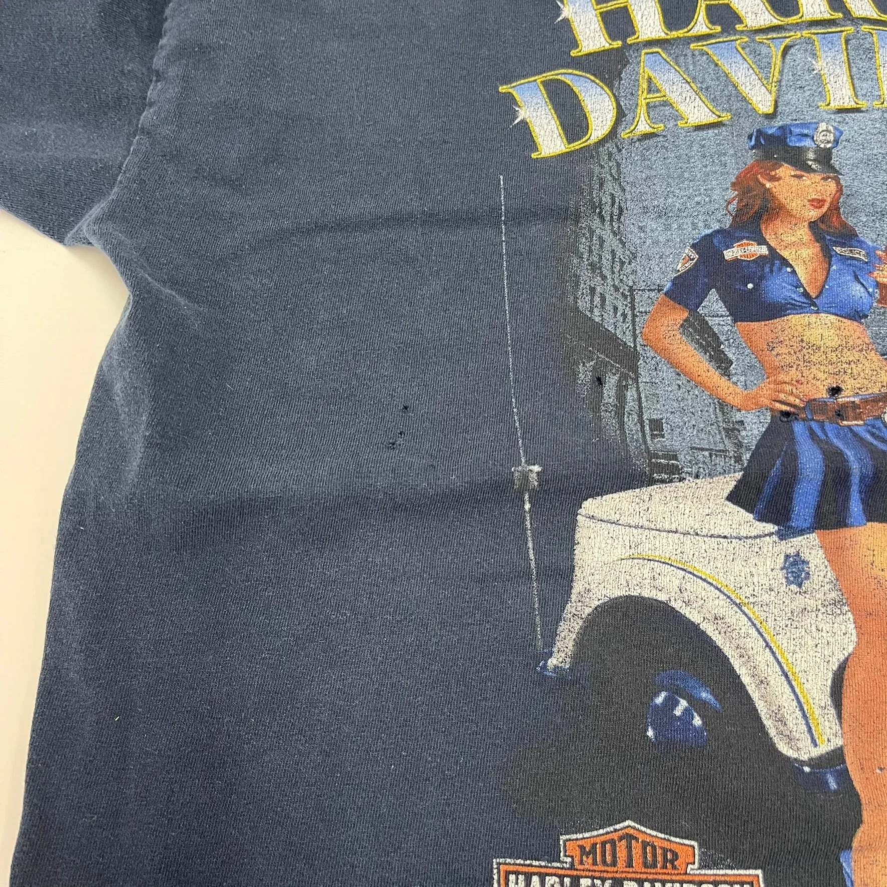 F- Vintage Harley Davidson Fort Smith Arkansas America's Finest Tee sold by HG Vintage product image thumbnail 5