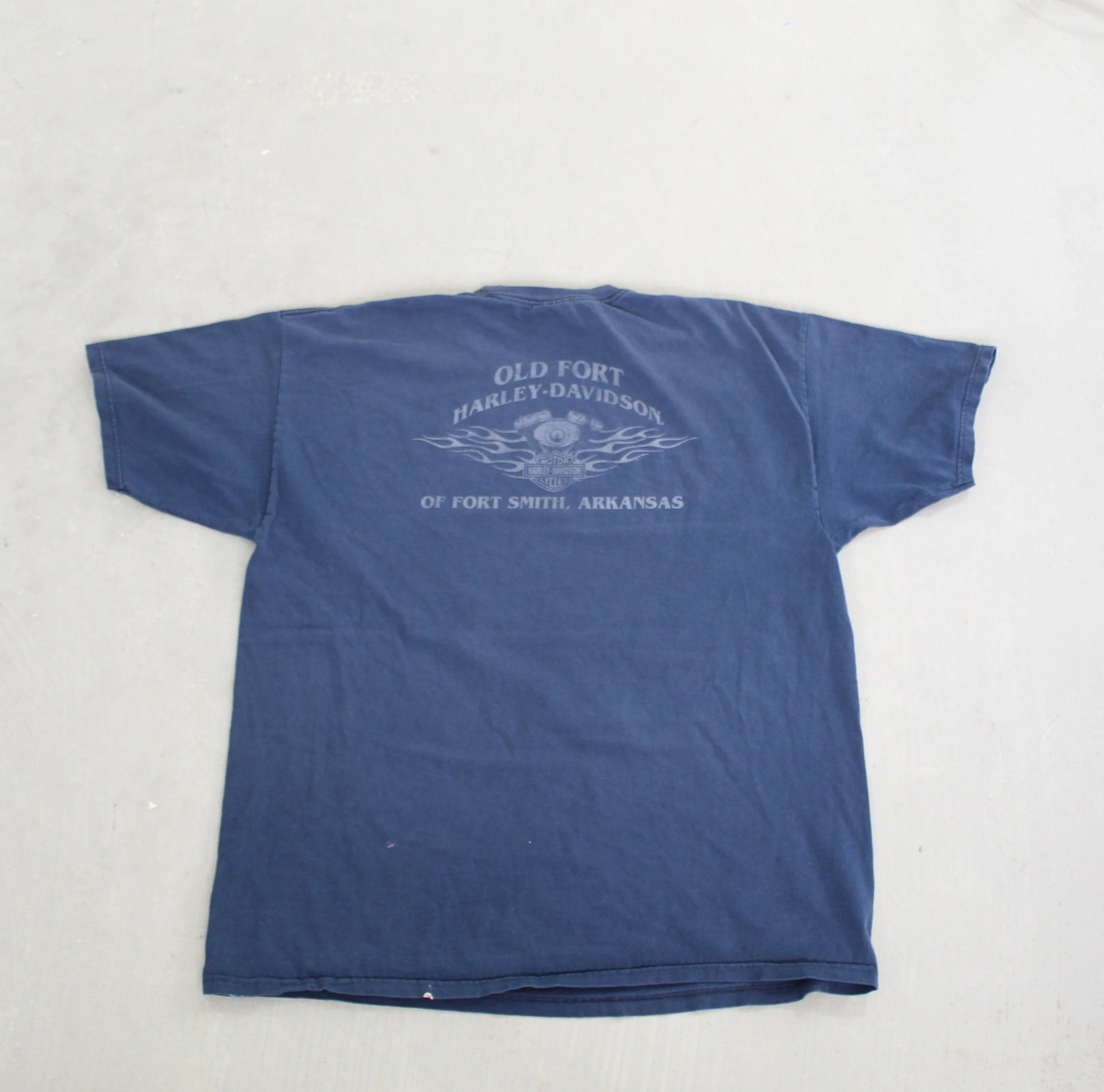 F- Vintage Harley Davidson Fort Smith Arkansas America's Finest Tee sold by HG Vintage product image thumbnail 3