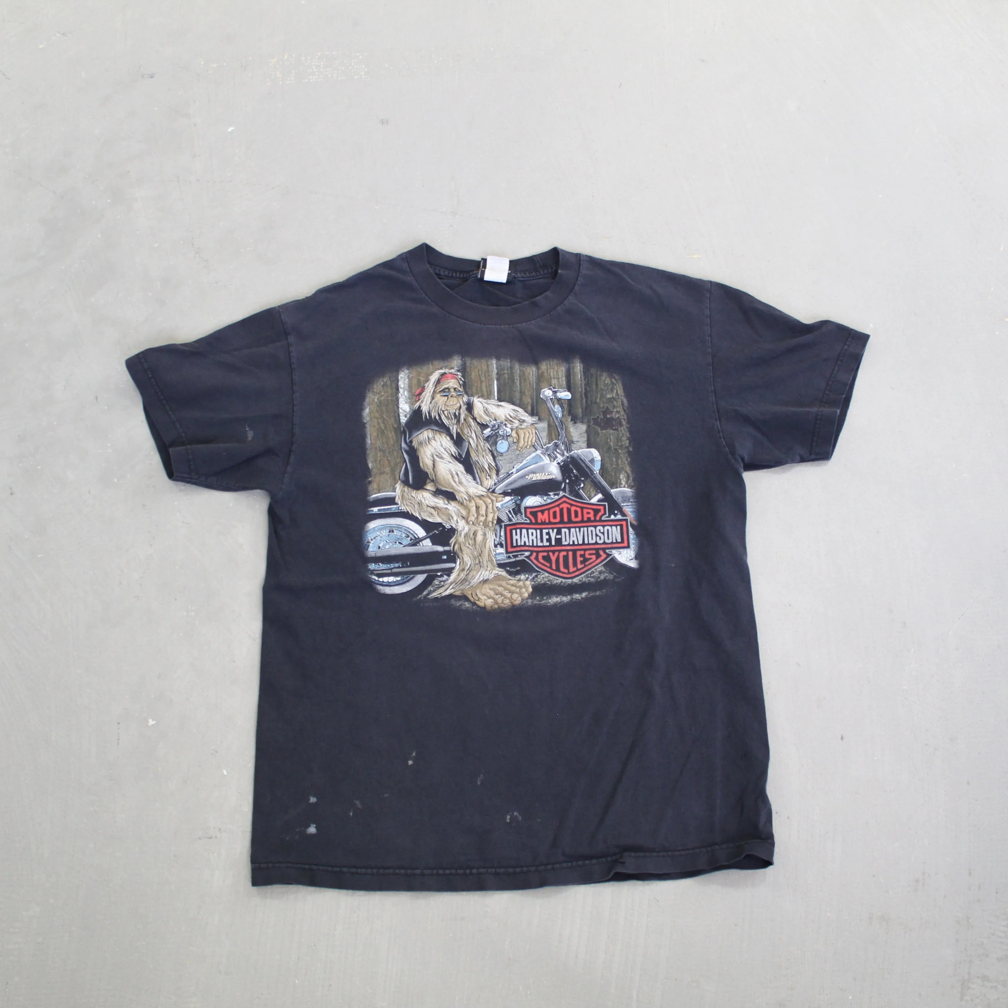 F- 2015 Harley Davidson Victoria BC Canada Big Foot Tee sold by HG Vintage