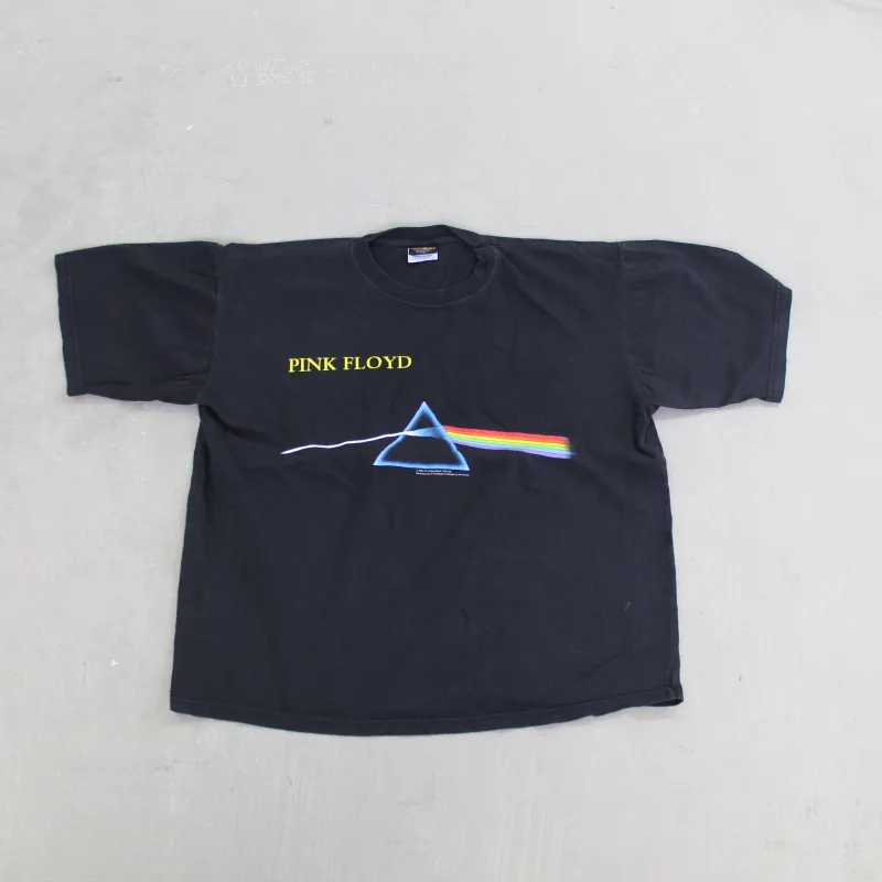 F- Vintage 2001 Pink Floyd Dark Side Of The Moon Tee sold by HG Vintage