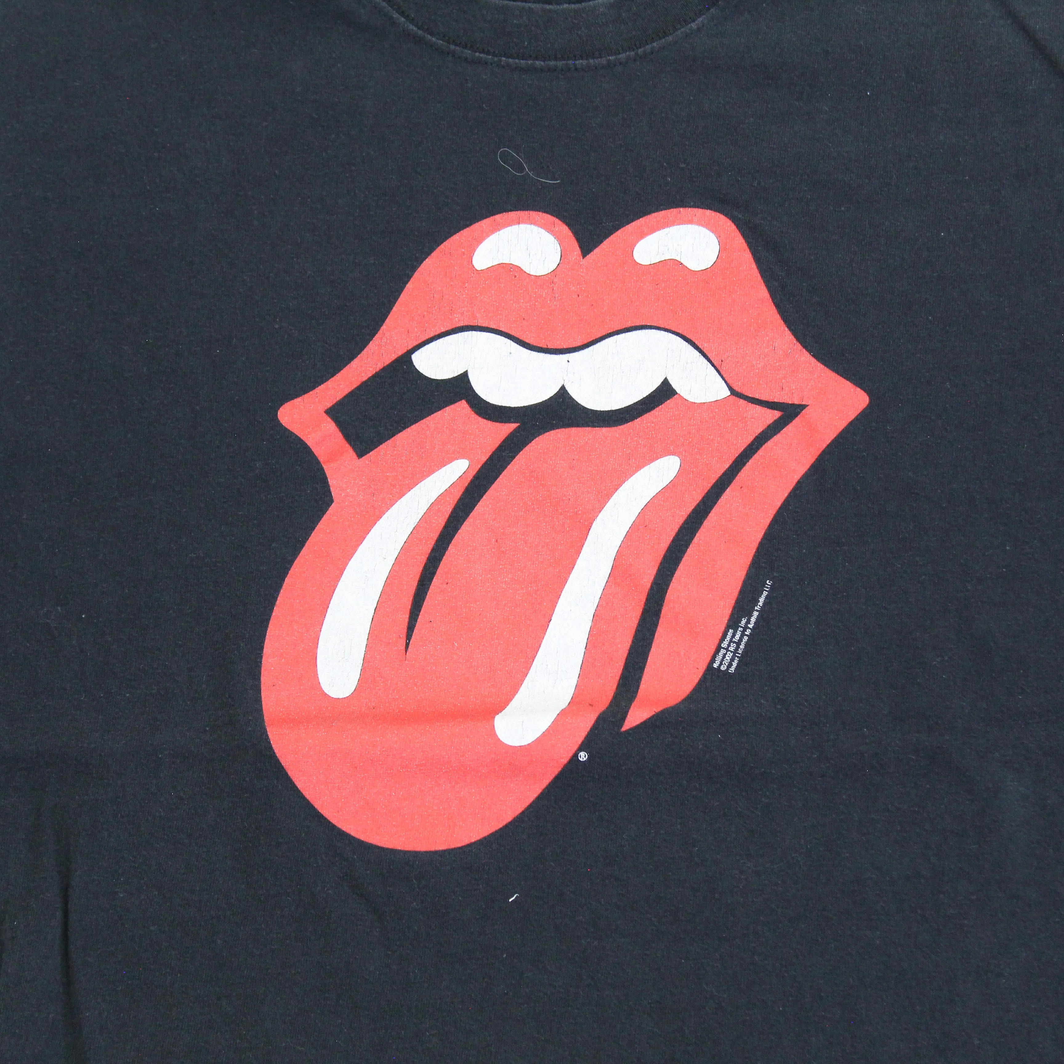F- Vintage 2002 The Rolling Stones Tongue Logo Blue Anvil Tag Tee sold by HG Vintage product image thumbnail 2