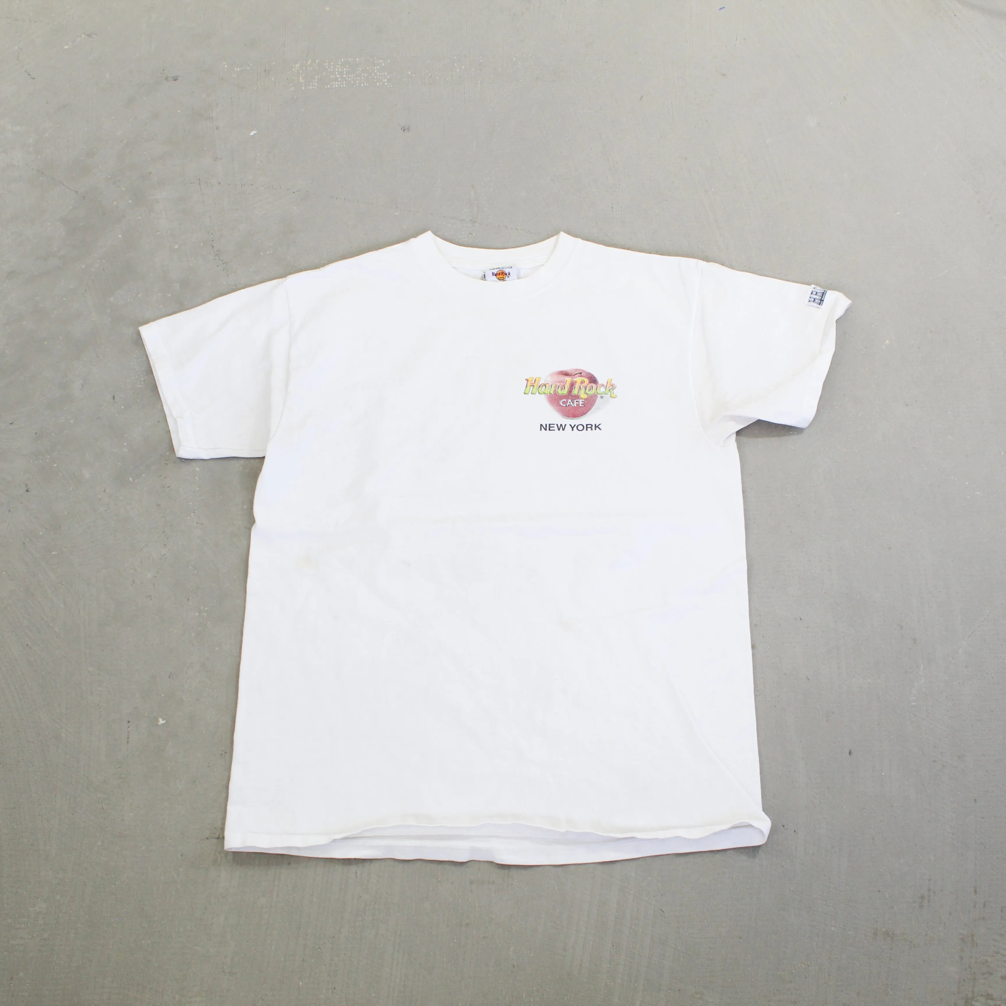 F- Vintage Hard Rock Cafe New York Big Apple Heavy Tee sold by HG Vintage
