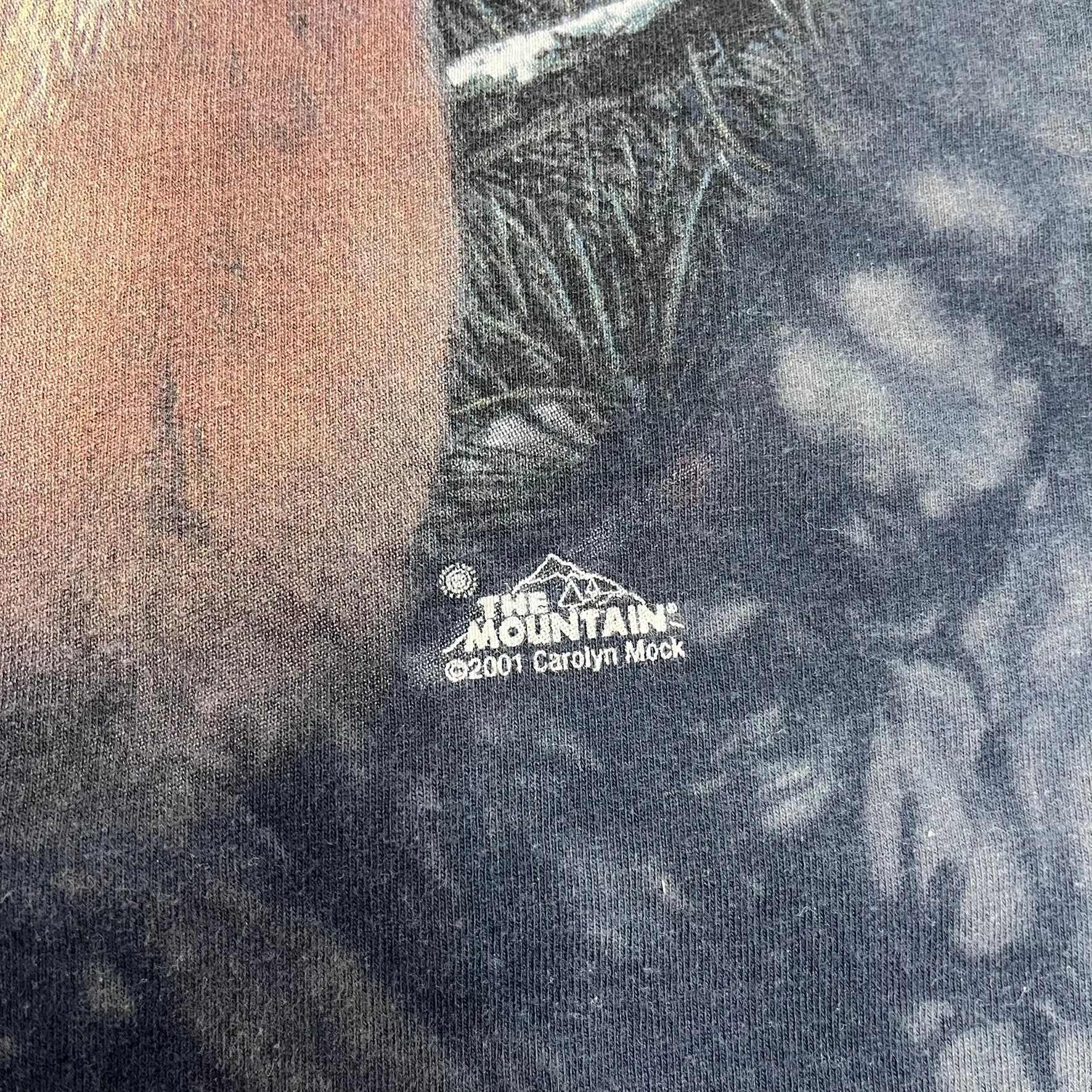 F- Vintage 2001 The Mountain Deer In Forest Long Sleeve tee sold by HG Vintage product image thumbnail 3