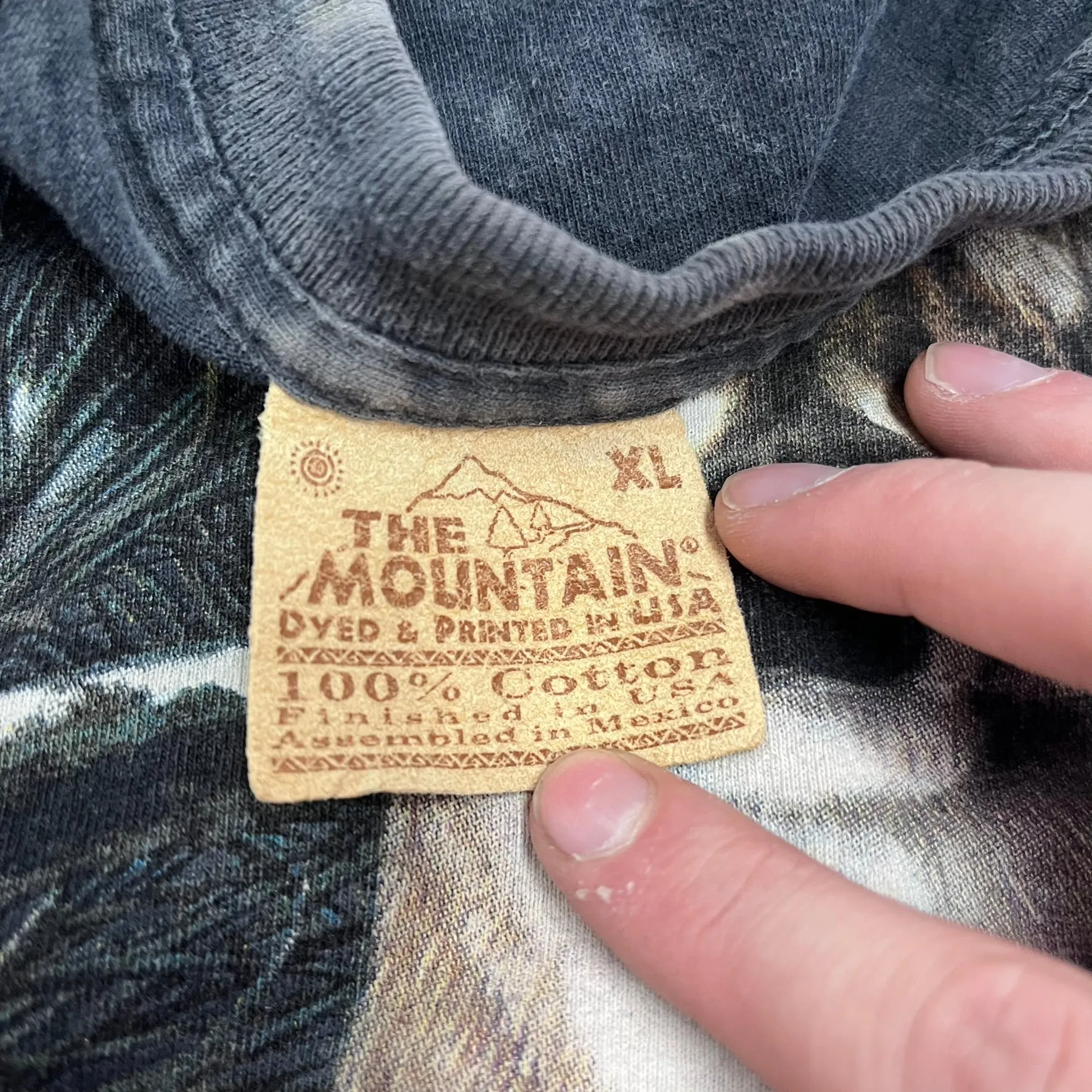 F- Vintage 2001 The Mountain Deer In Forest Long Sleeve tee sold by HG Vintage product image thumbnail 4