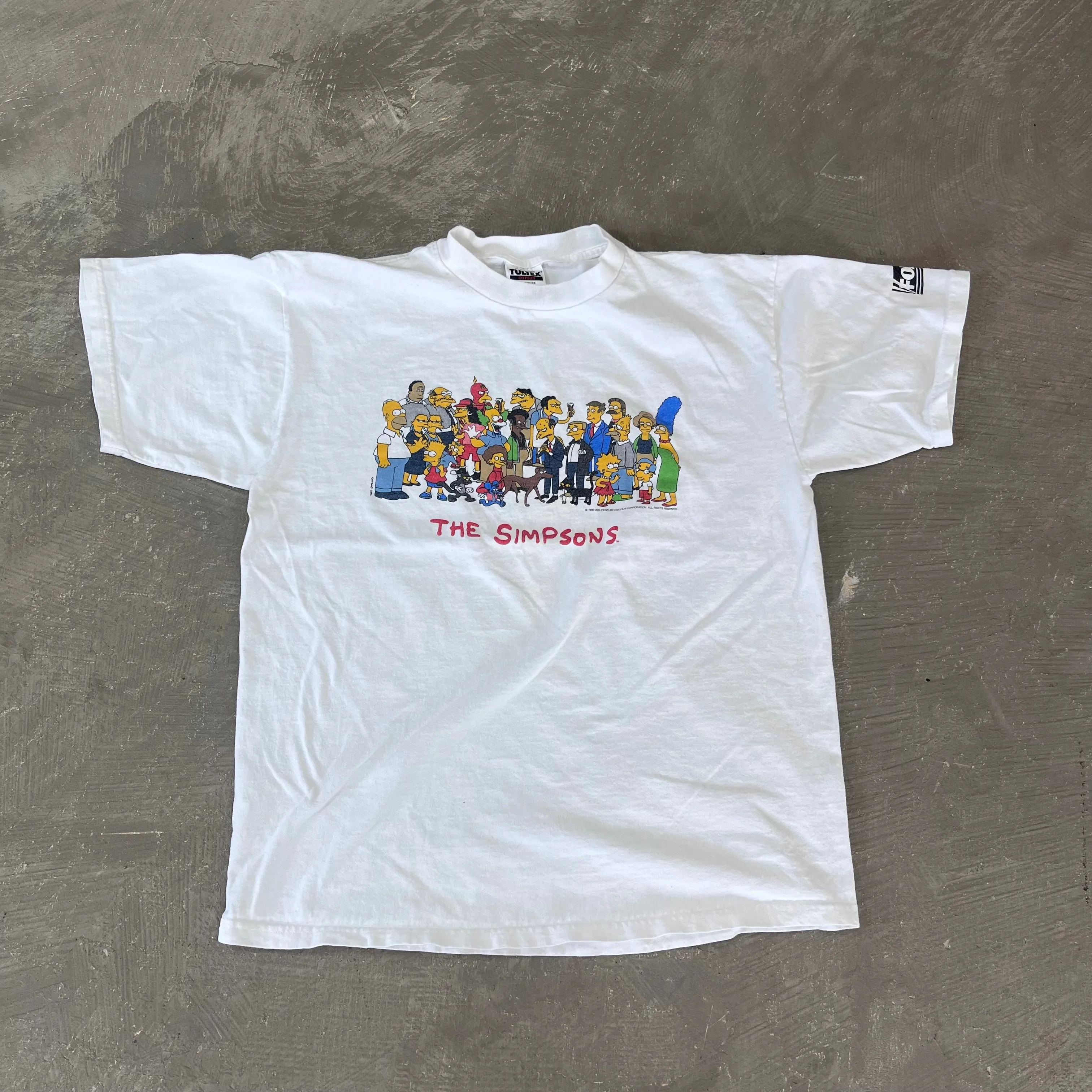 F- Vintage 1991 The Simpsons Character Single Stitch Tee sold by HG Vintage