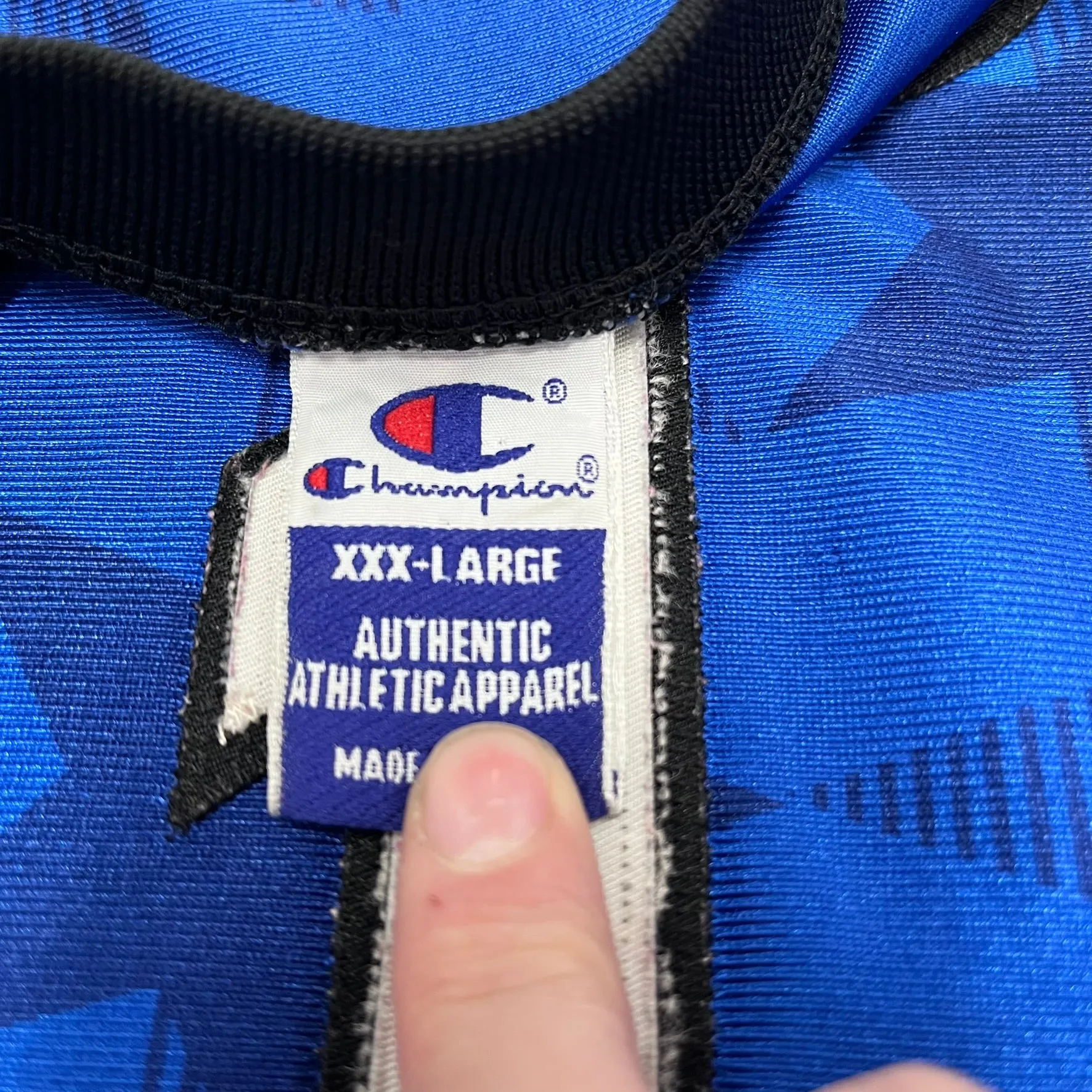 F- Vintage Orlando Magic Tracy McGrady NBA Champion Pro Cut Basketball Jersey sold by HG Vintage product image thumbnail 5