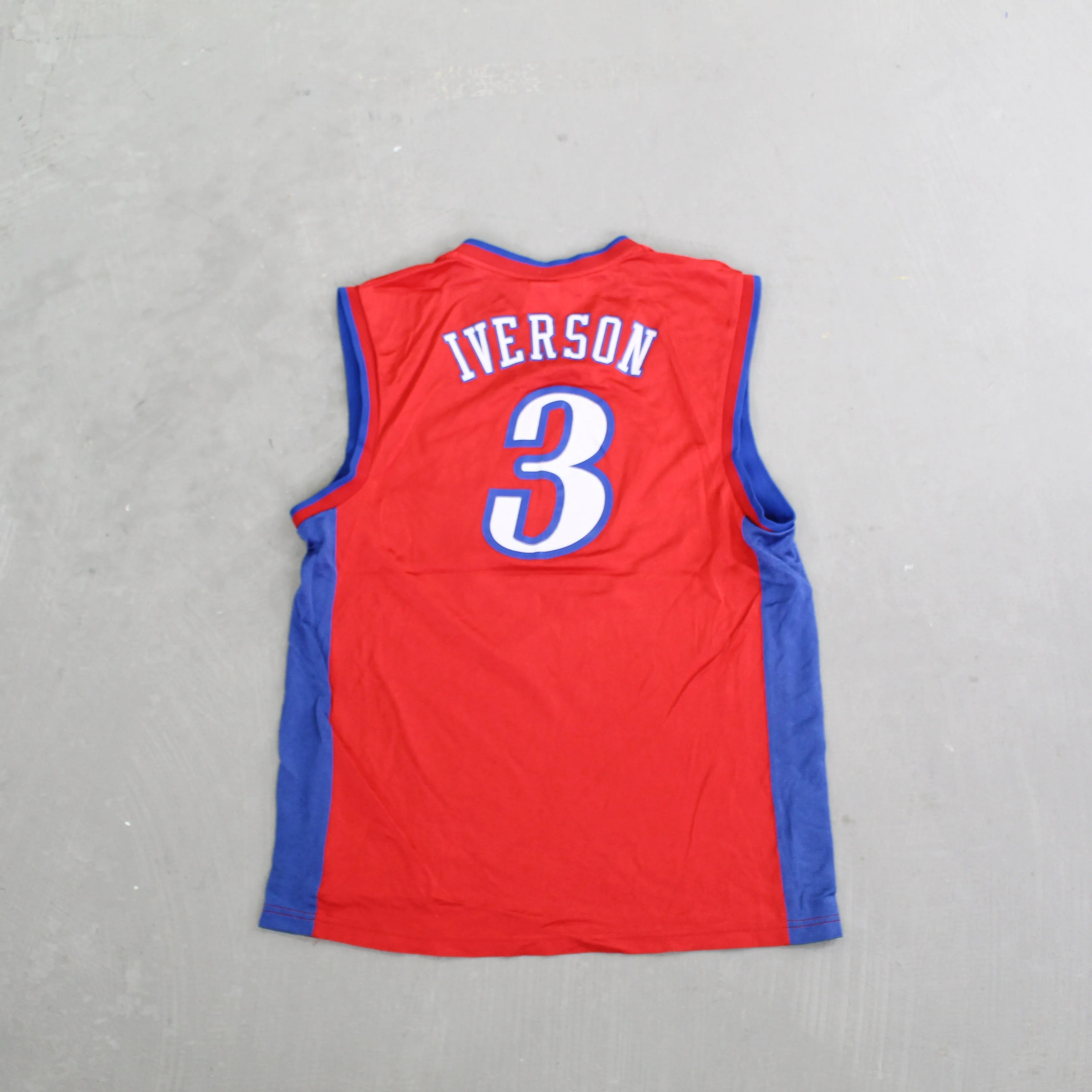 F- Vintage Philadelphia 76ers Allen Iverson NBA Reebok Basketball Jersey sold by HG Vintage product image thumbnail 3