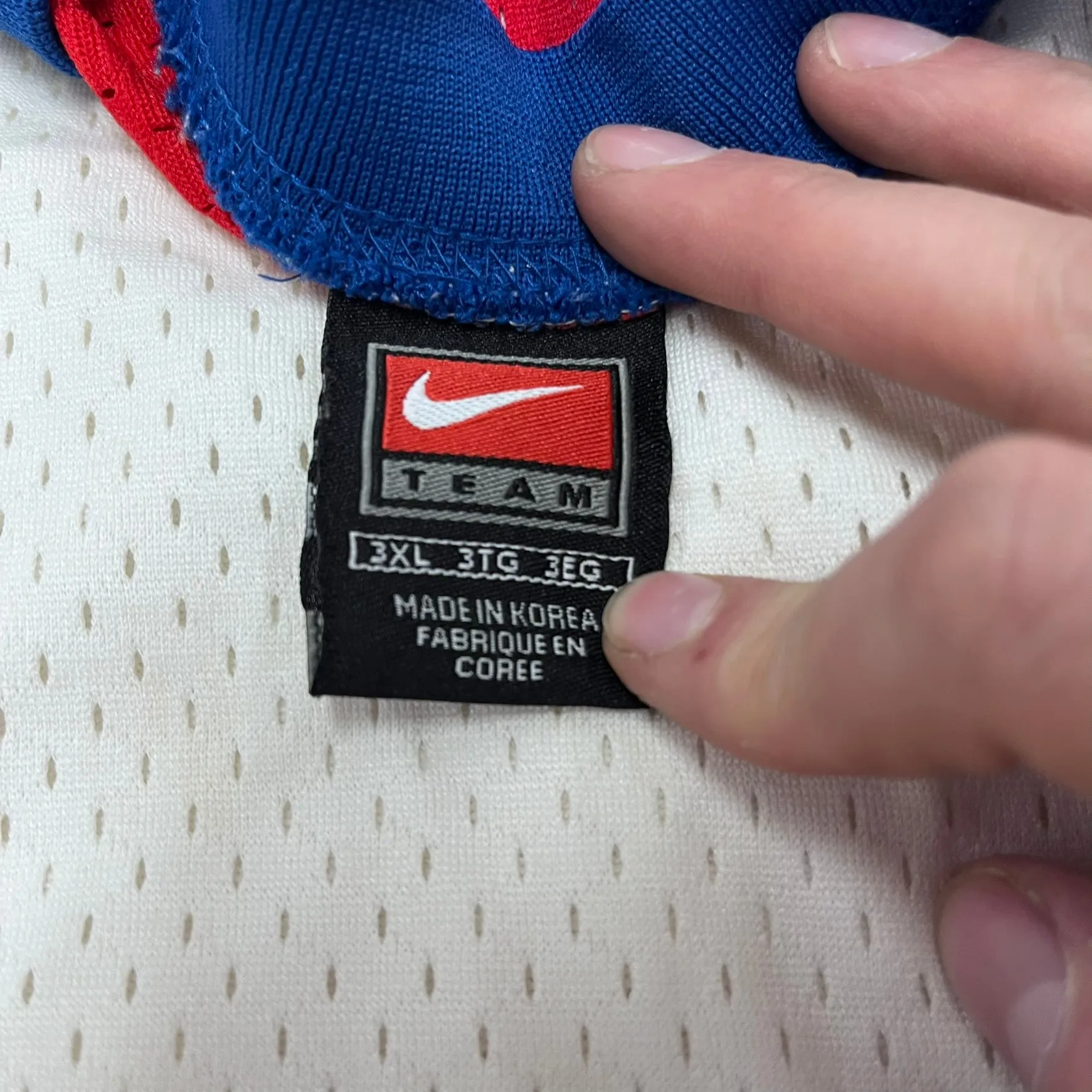 F- Vintage Washington Wizards Michael Jordan NBA Nike Team Basketball Jersey sold by HG Vintage product image thumbnail 5