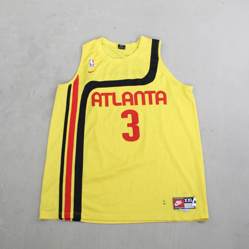 F- Vintage Atlanta Hawks Shareef Abdur-Rahim NBA Nike Team Basketball Jersey sold by HG Vintage