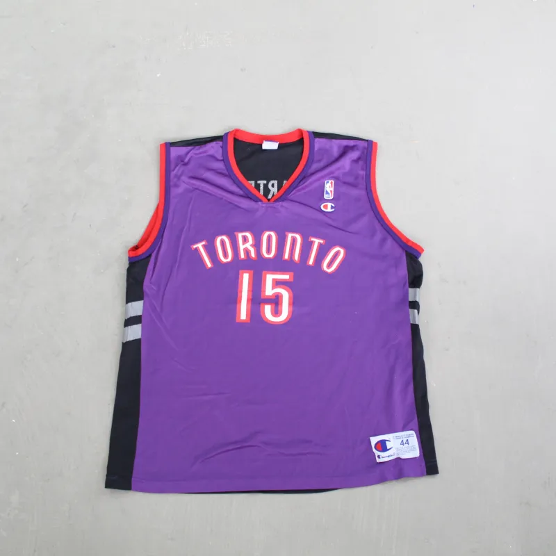 F- Vintage Toronto Raptors Vince Carter NBA Champion Basketball Jersey sold by HG Vintage