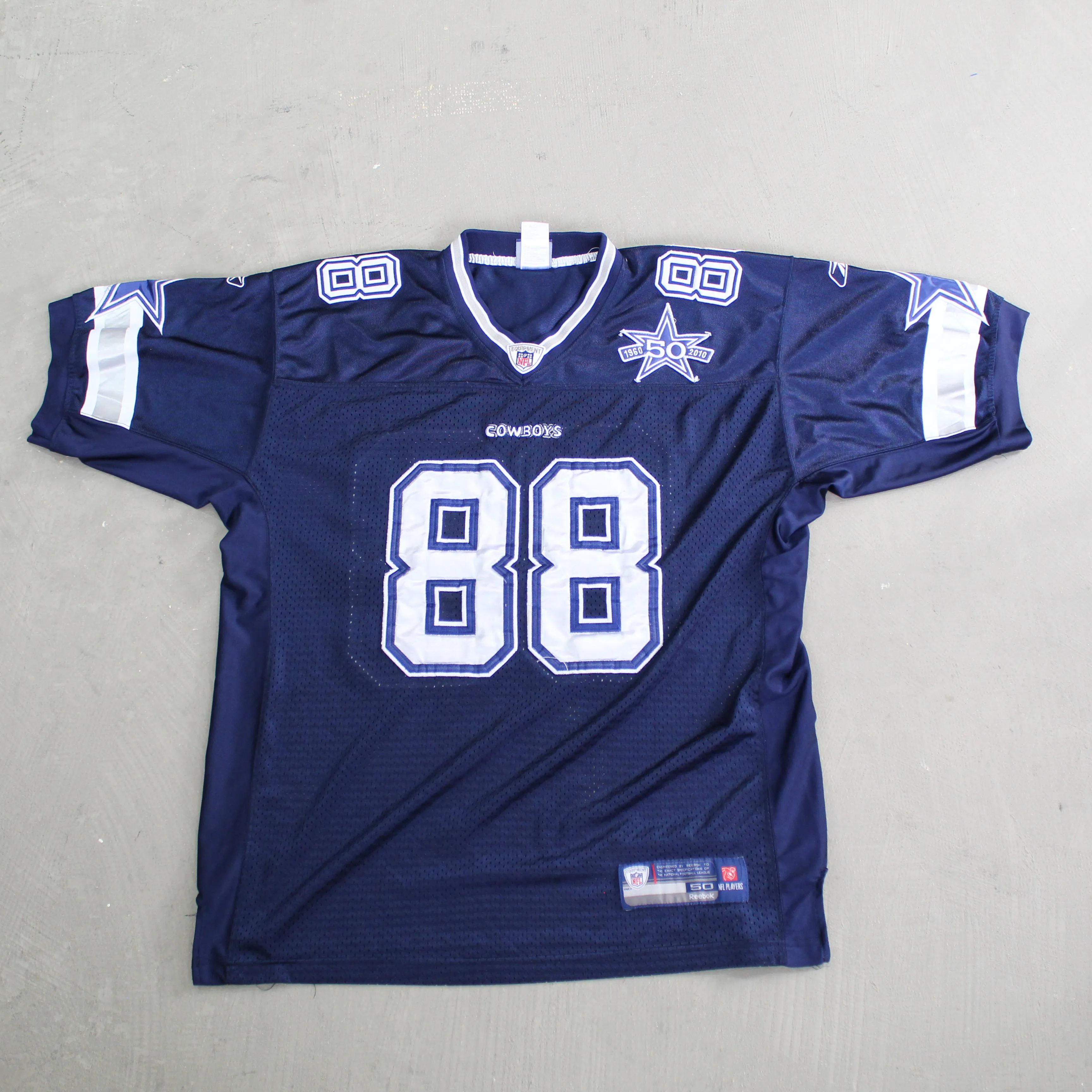 F- 2010 Dallas Cowboys NFL Dez Bryant 88 Reebok Football Jersey sold by HG Vintage