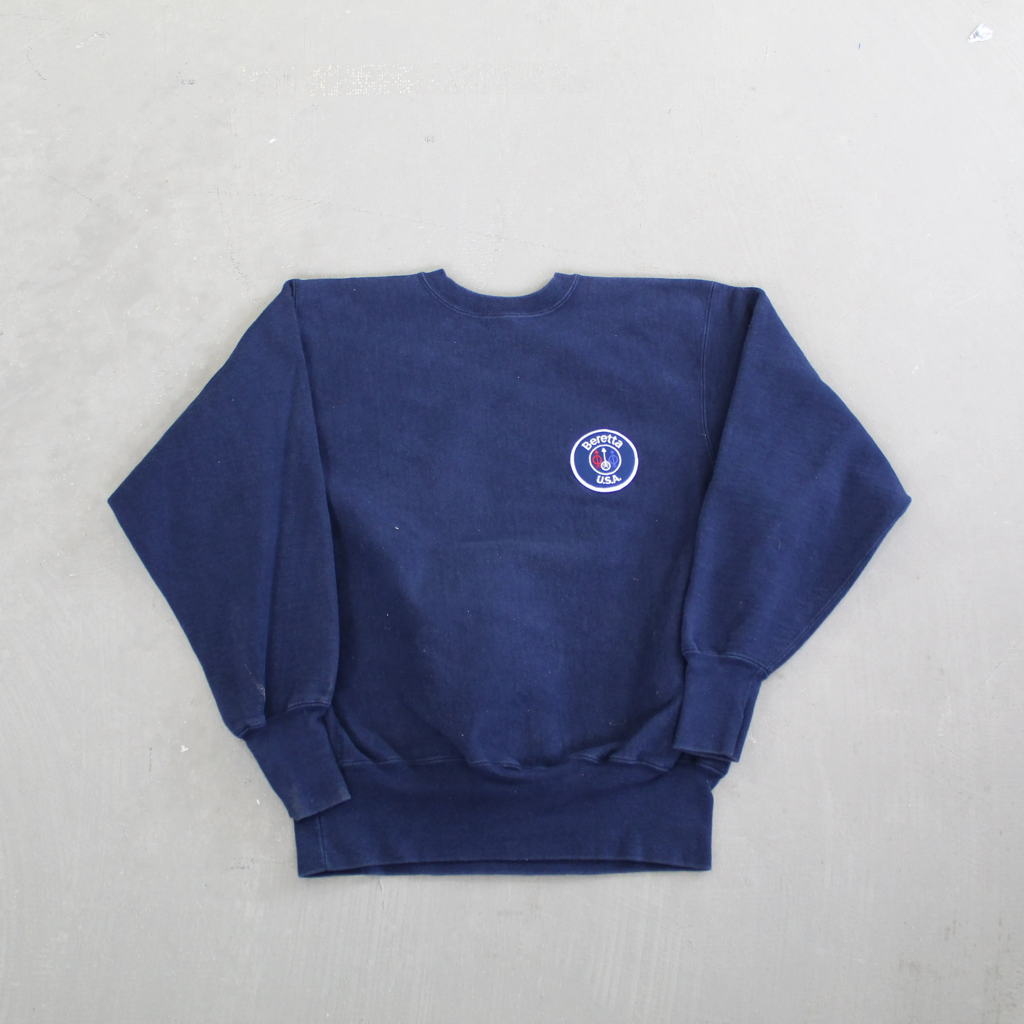 F- Vintage Champions Reverse Weave Beretta U.S.A Crewneck sold by HG Vintage