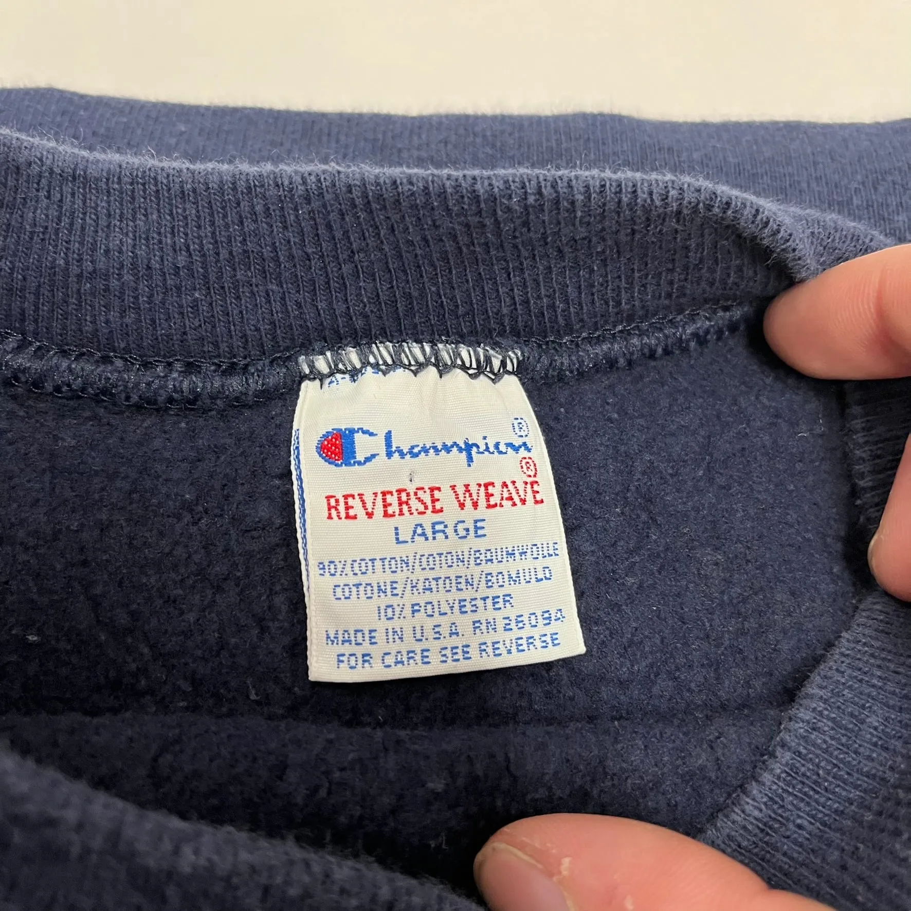 F- Vintage Champions Reverse Weave Beretta U.S.A Crewneck sold by HG Vintage product image thumbnail 2