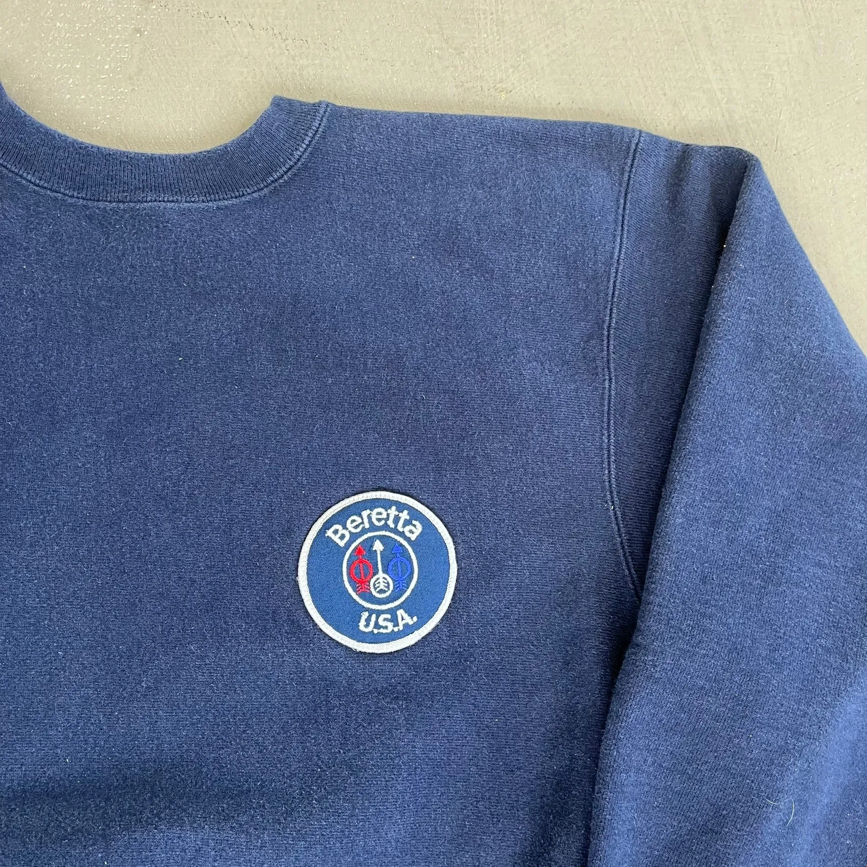 F- Vintage Champions Reverse Weave Beretta U.S.A Crewneck sold by HG Vintage product image thumbnail 3