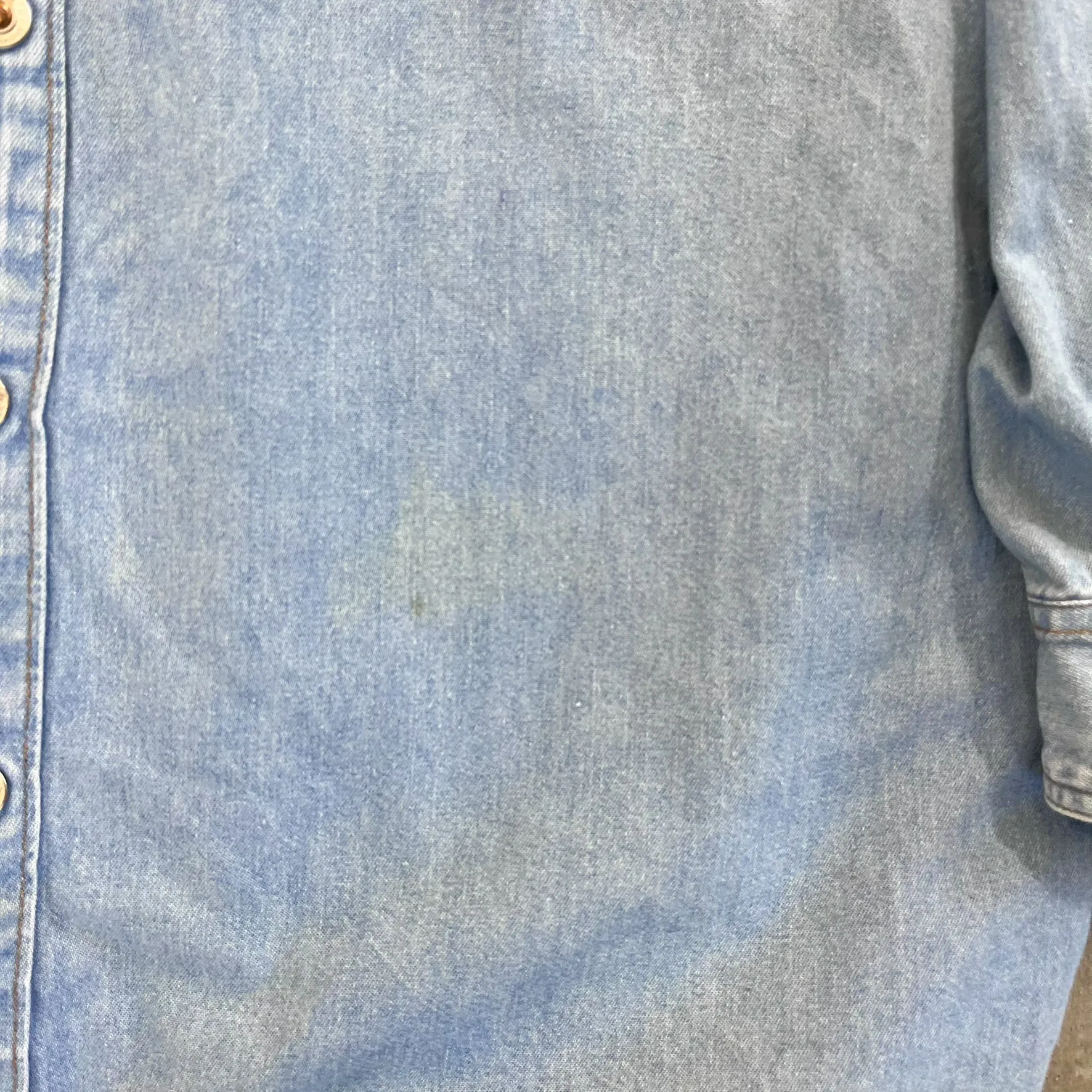 F- Vintage B.U.M Equipment Denim Button Down Shirt sold by HG Vintage product image thumbnail 5