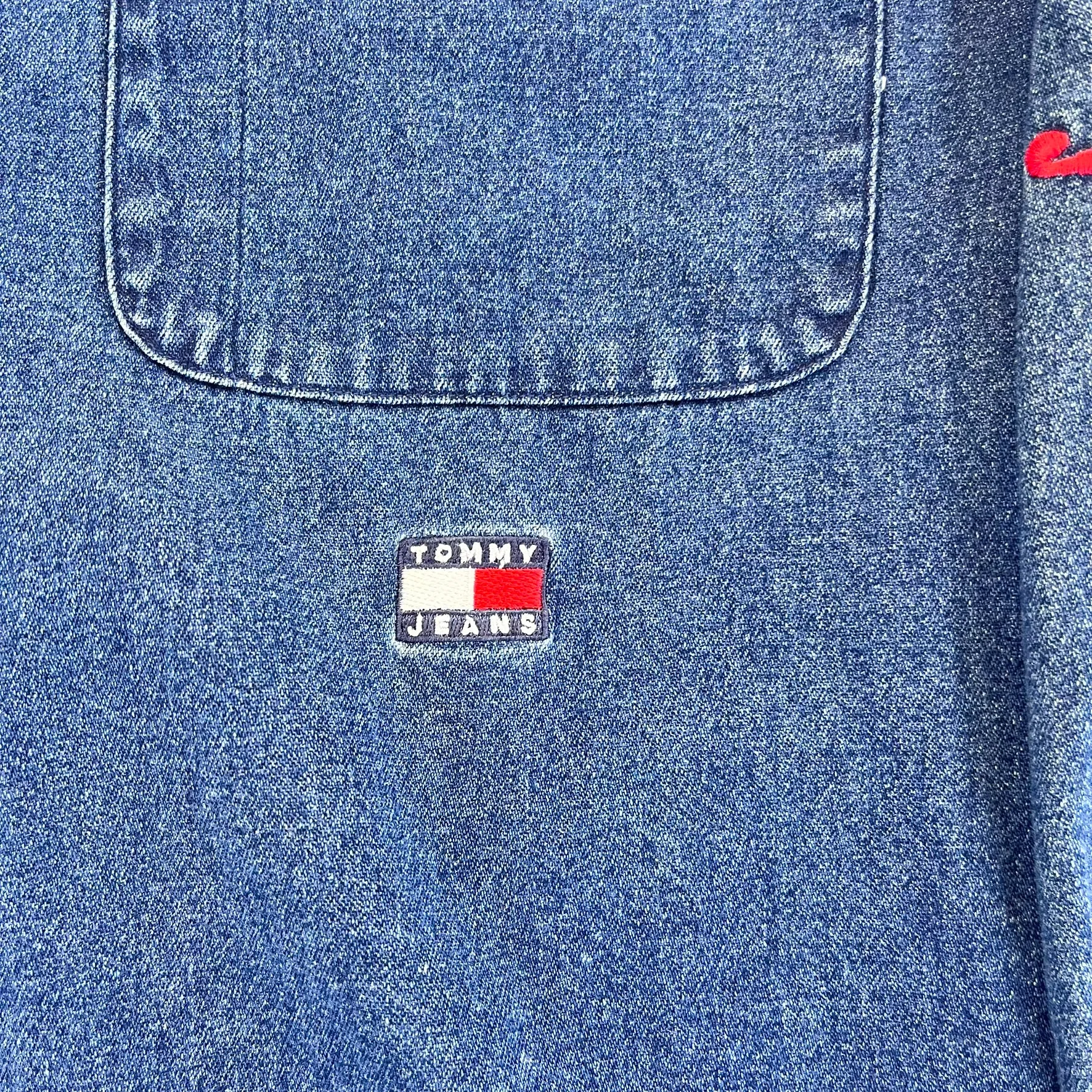 F- Vintage Tommy Hilfiger Jeans Denim Button Down Shirt sold by HG Vintage product image thumbnail 2