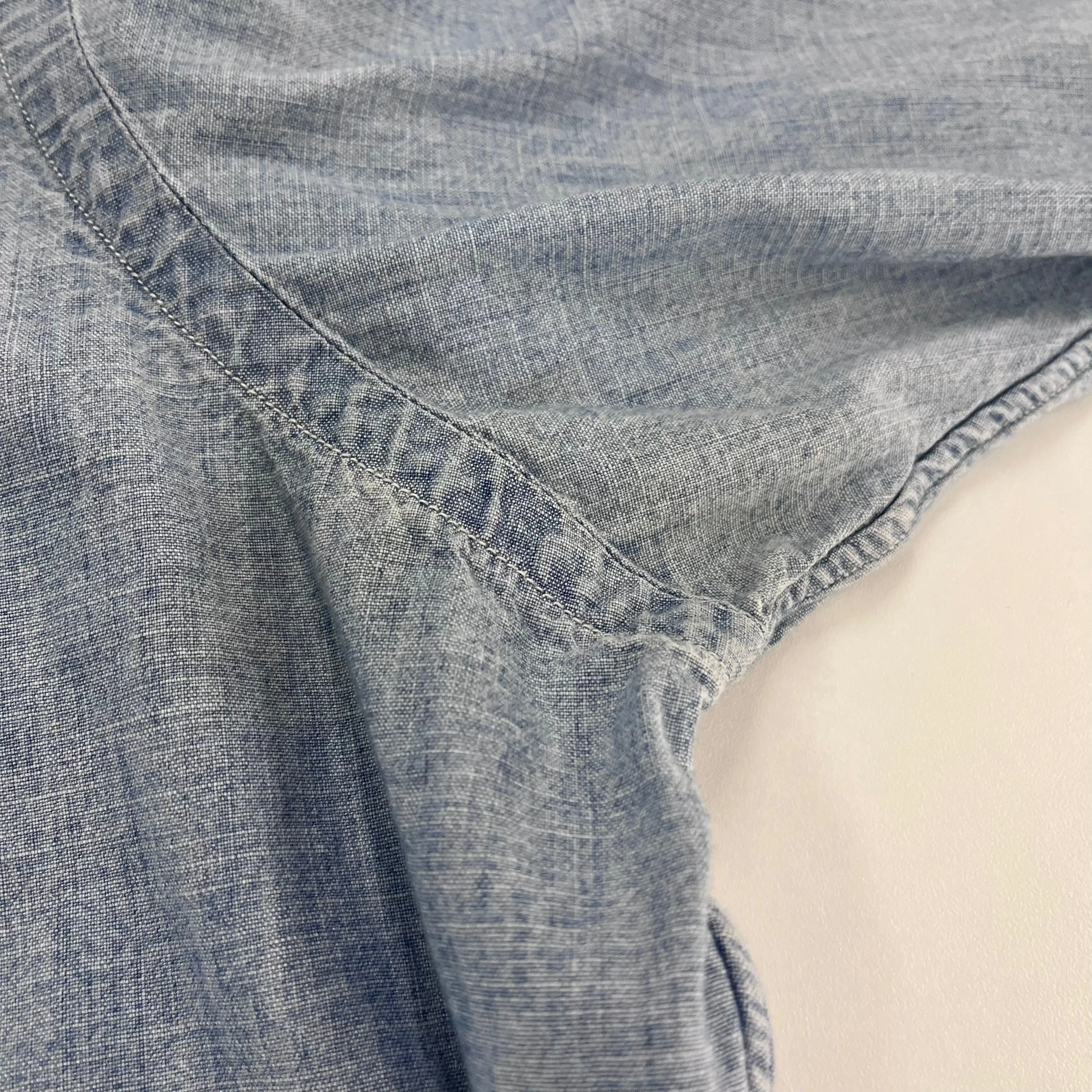 F- Vintage Polo Ralph Lauren Denim Style Button Down Shirt sold by HG Vintage product image thumbnail 5