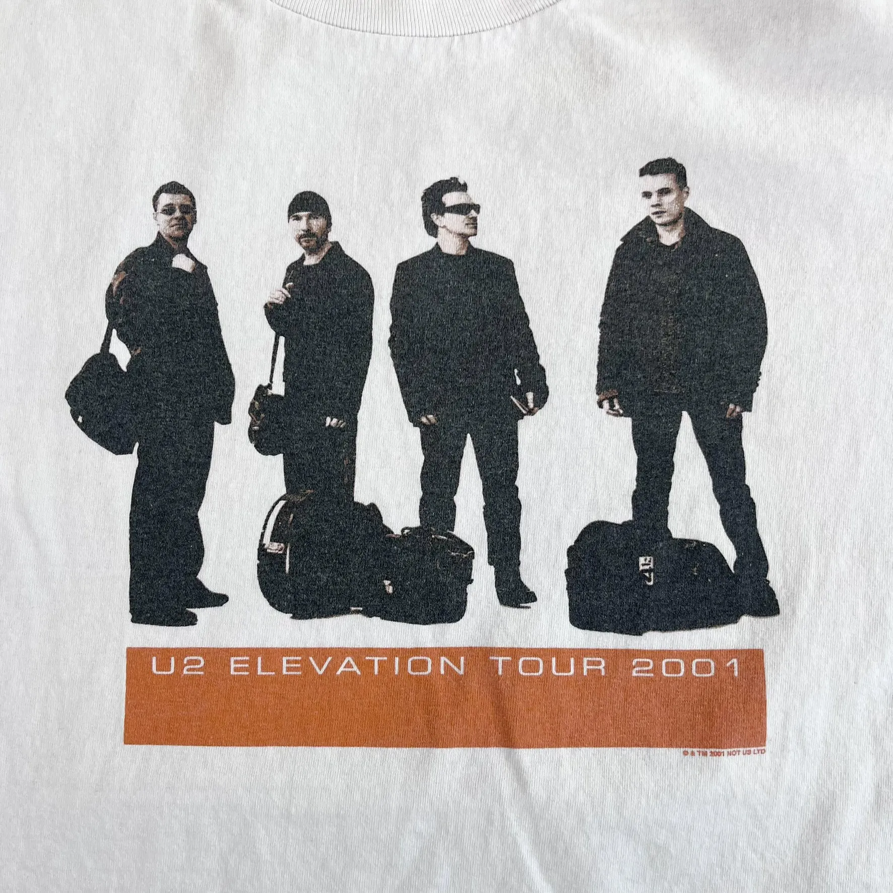 F- Vintage '01 U2 Elevation Tour Picture Tee sold by HG Vintage product image thumbnail 2