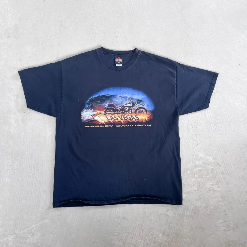 F- Vintage '08 Harley Davidson Las Vegas Graphic Tee sold by HG Vintage