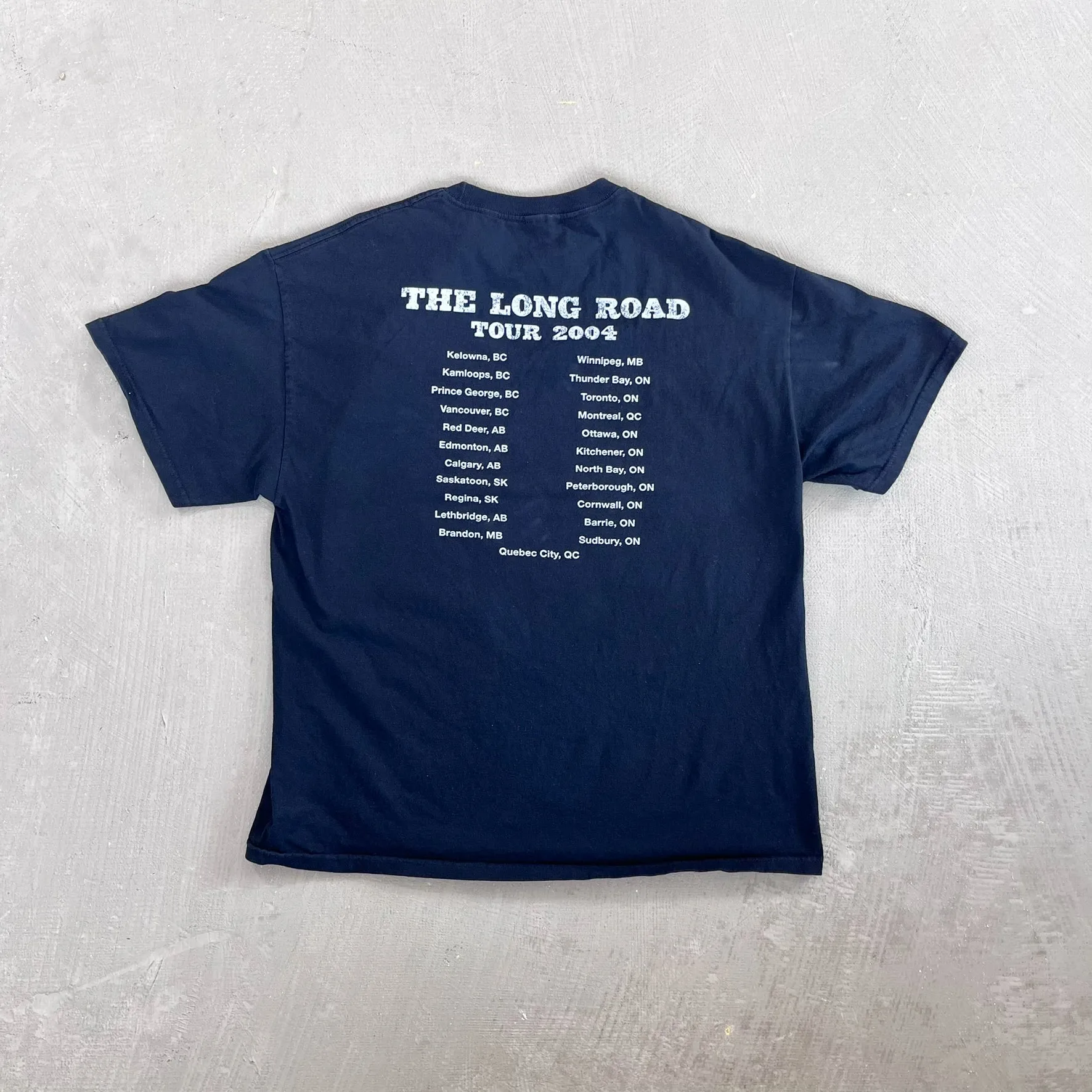 F- Vintage '04 Nickelback The Long Road Tour Picture Tee sold by HG Vintage product image thumbnail 3