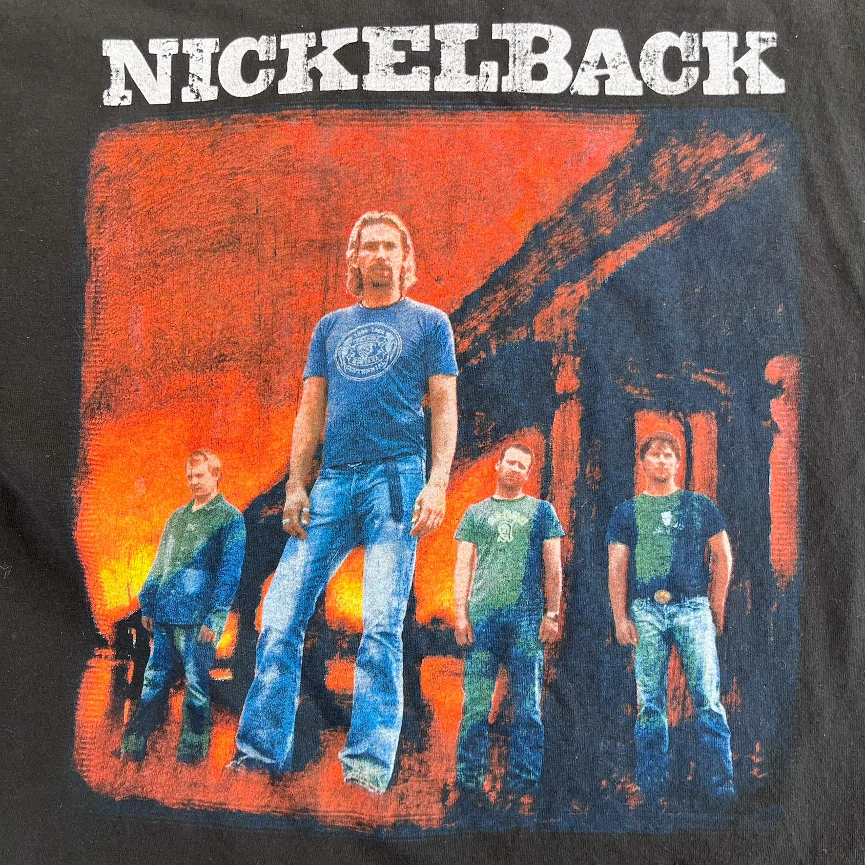 F- Vintage '04 Nickelback The Long Road Tour Picture Tee sold by HG Vintage product image thumbnail 2